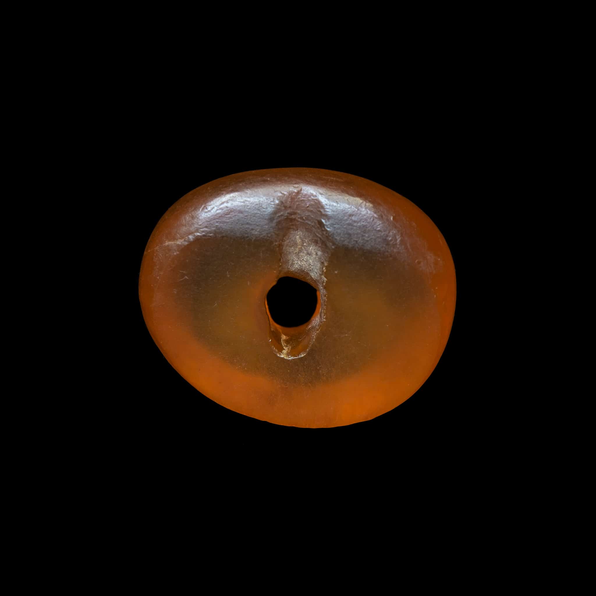 Genuine Antique Baltic Amber Bead | Vintage Ethnic Jewellery