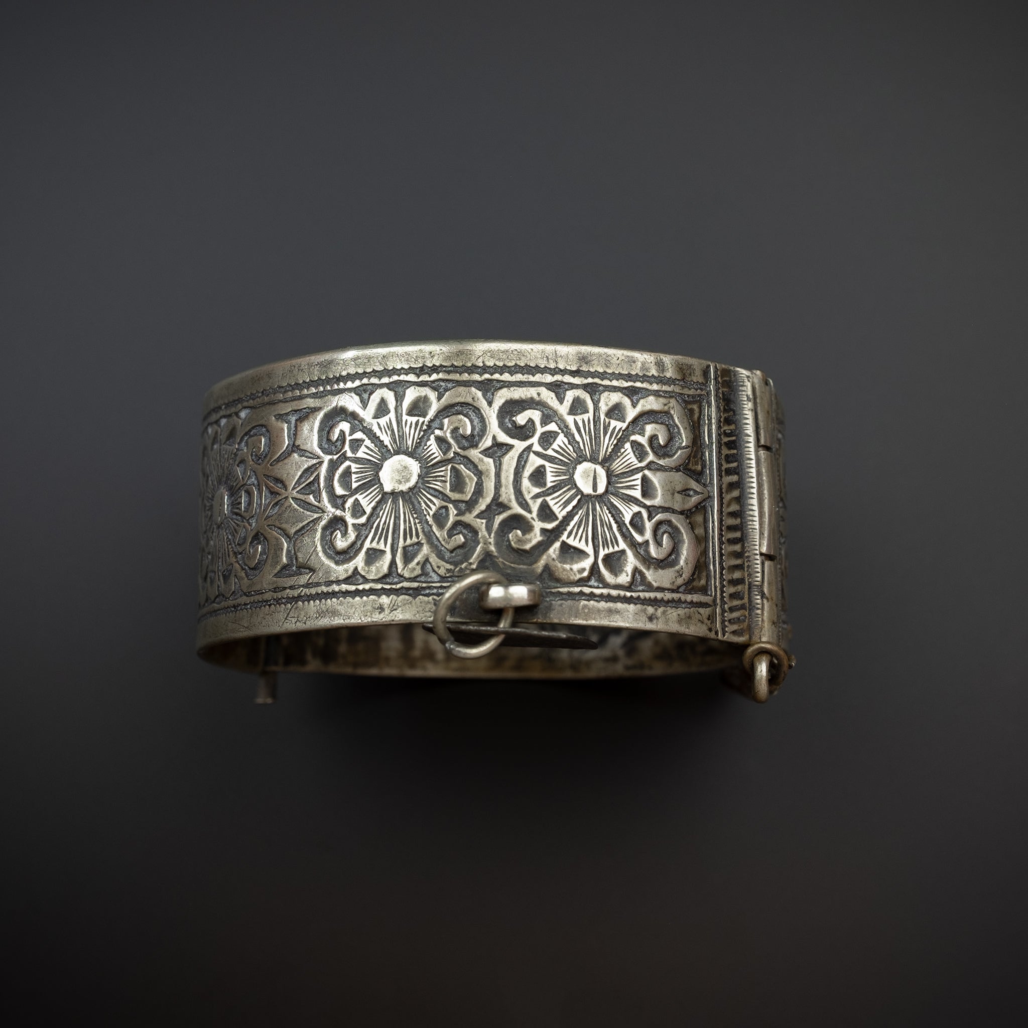 Antique Silver Berber Bracelet, Morocco