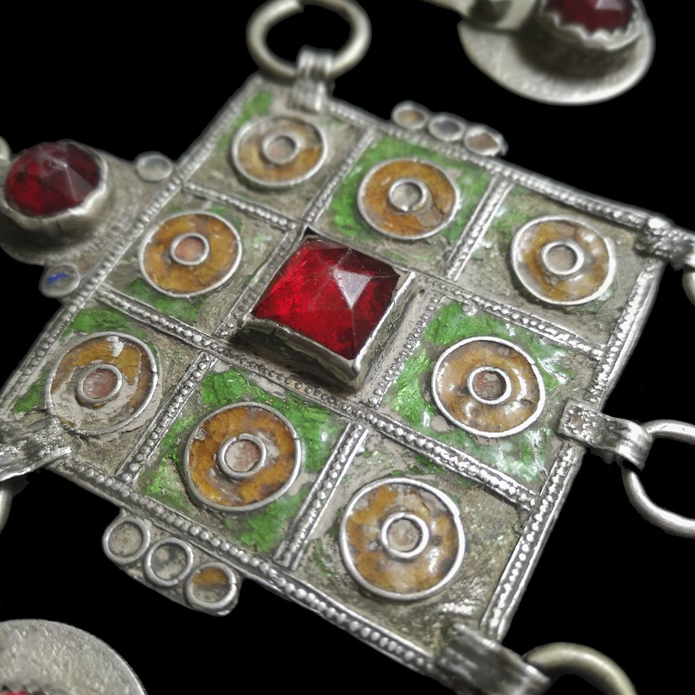 Vintage Silver Fibula from Morocco | Vintage Ethnic Jewellery