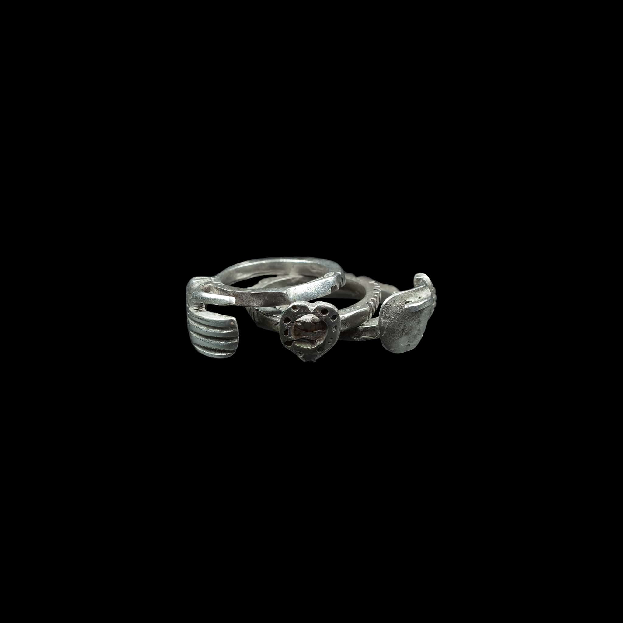 Silver Amazigh (Berber) Eternity Ring | Vintage Ethnic Jewellery