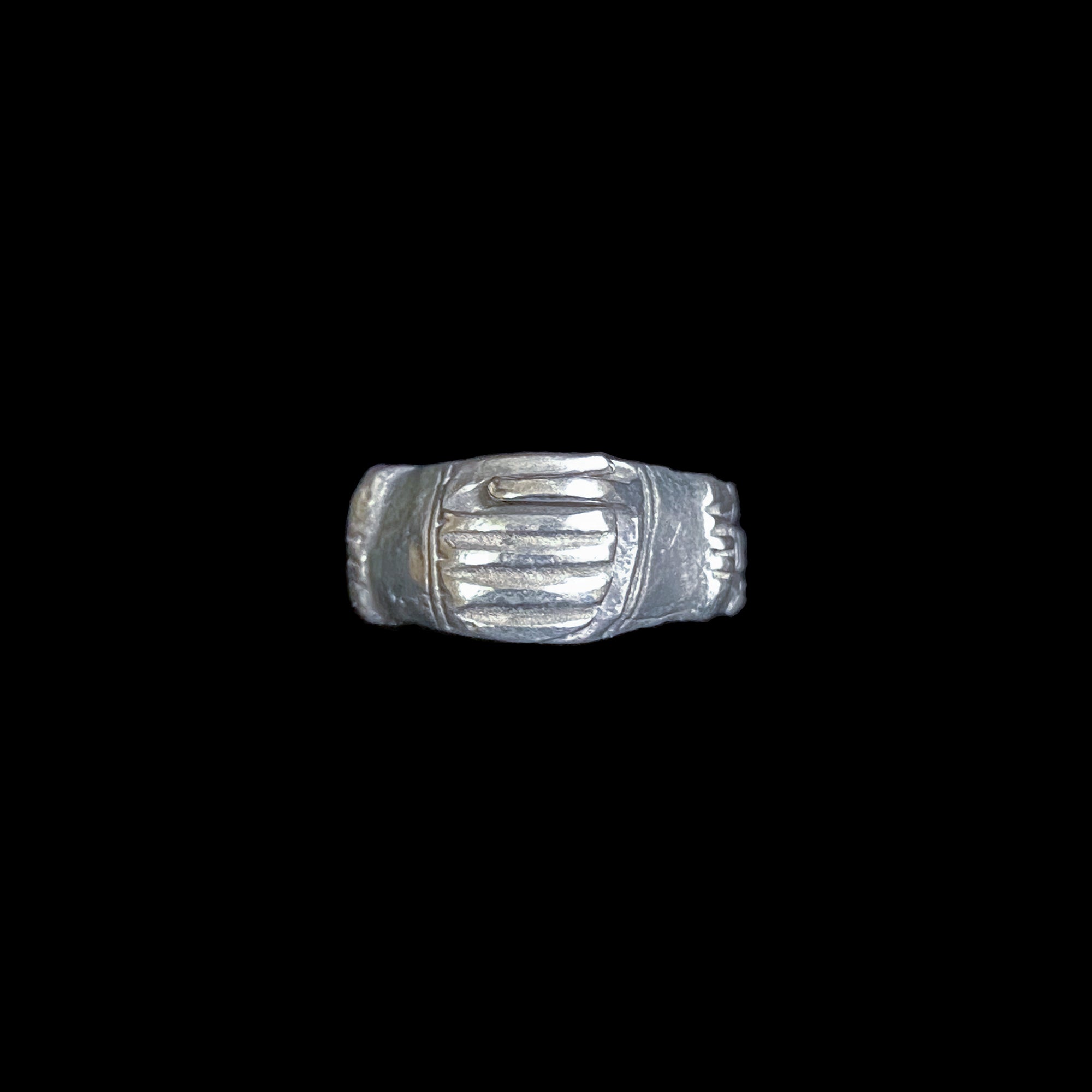 Amazigh Silver (Berber) Eternity Ring - Medium