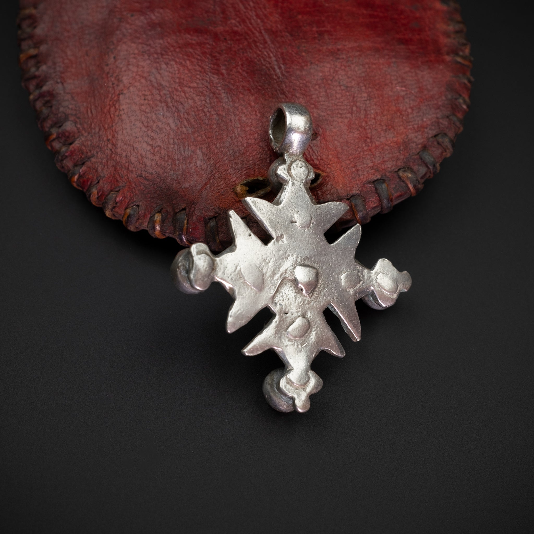 Vintage Silver Southern Cross Pendant, Guelmim, South Morocco