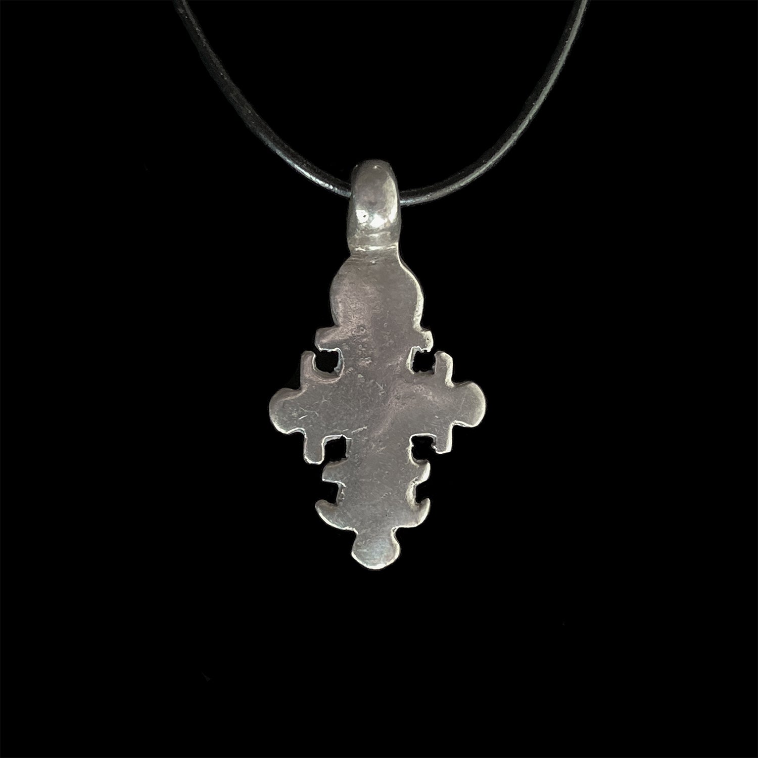 Ethiopian Silver Cross | Vintage Ethnic Jewellery | Berber Jewellery