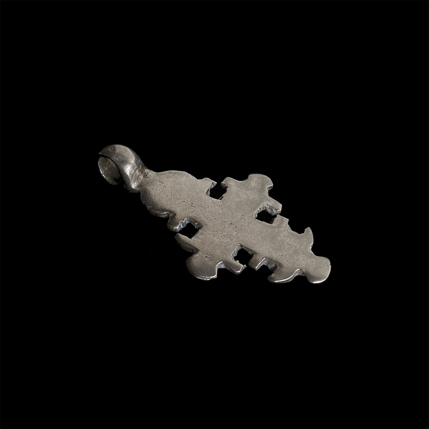 Ethiopian Silver Cross | Vintage Ethnic Jewellery | Berber Jewellery