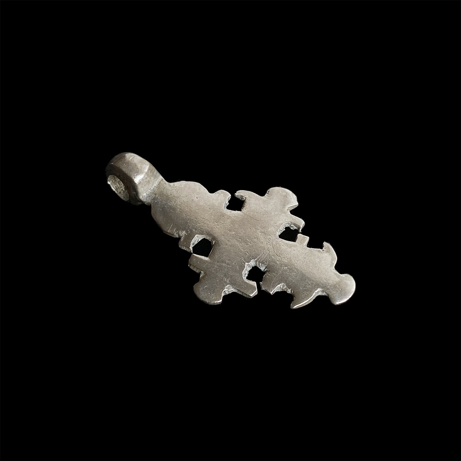 Ethiopian Silver Cross | Vintage Ethnic Jewellery | Berber Jewellery