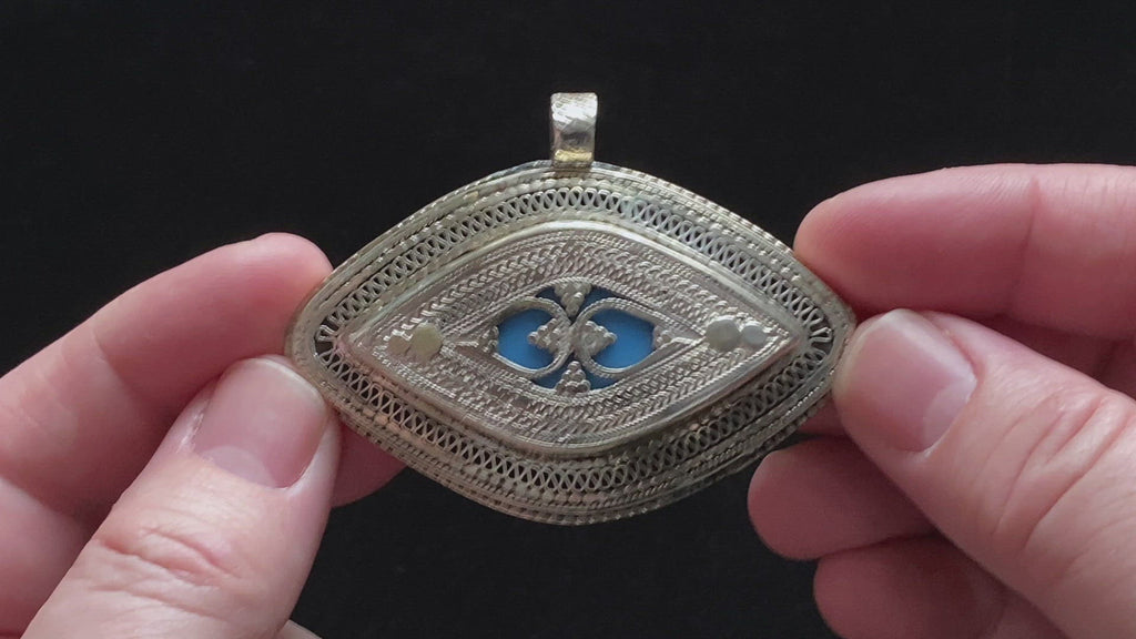 Vintage Tribal Pendant from Afghanistan | Vintage Ethnic Jewellery