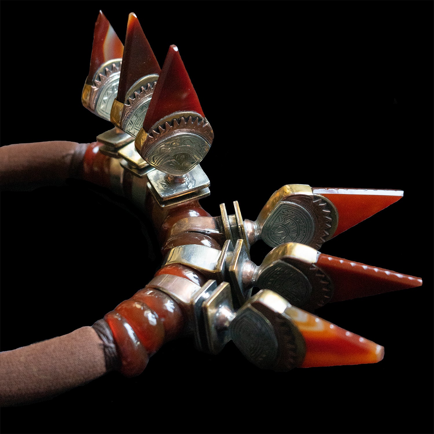 Faouzi Designer Necklace in Carnelian | Vintage Ethnic Jewellery