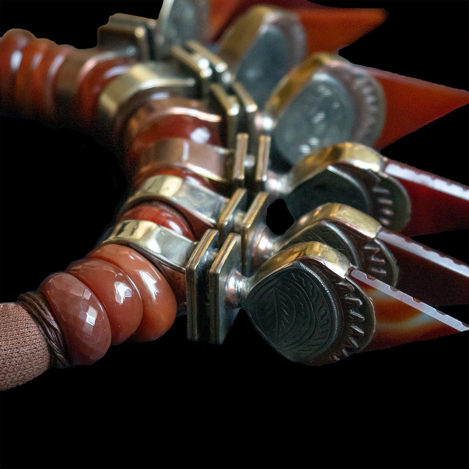 Faouzi Designer Necklace in Carnelian | Vintage Ethnic Jewellery