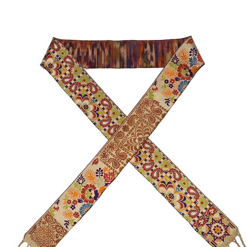 Berber Jewellery | Antique Fez Silk Belt