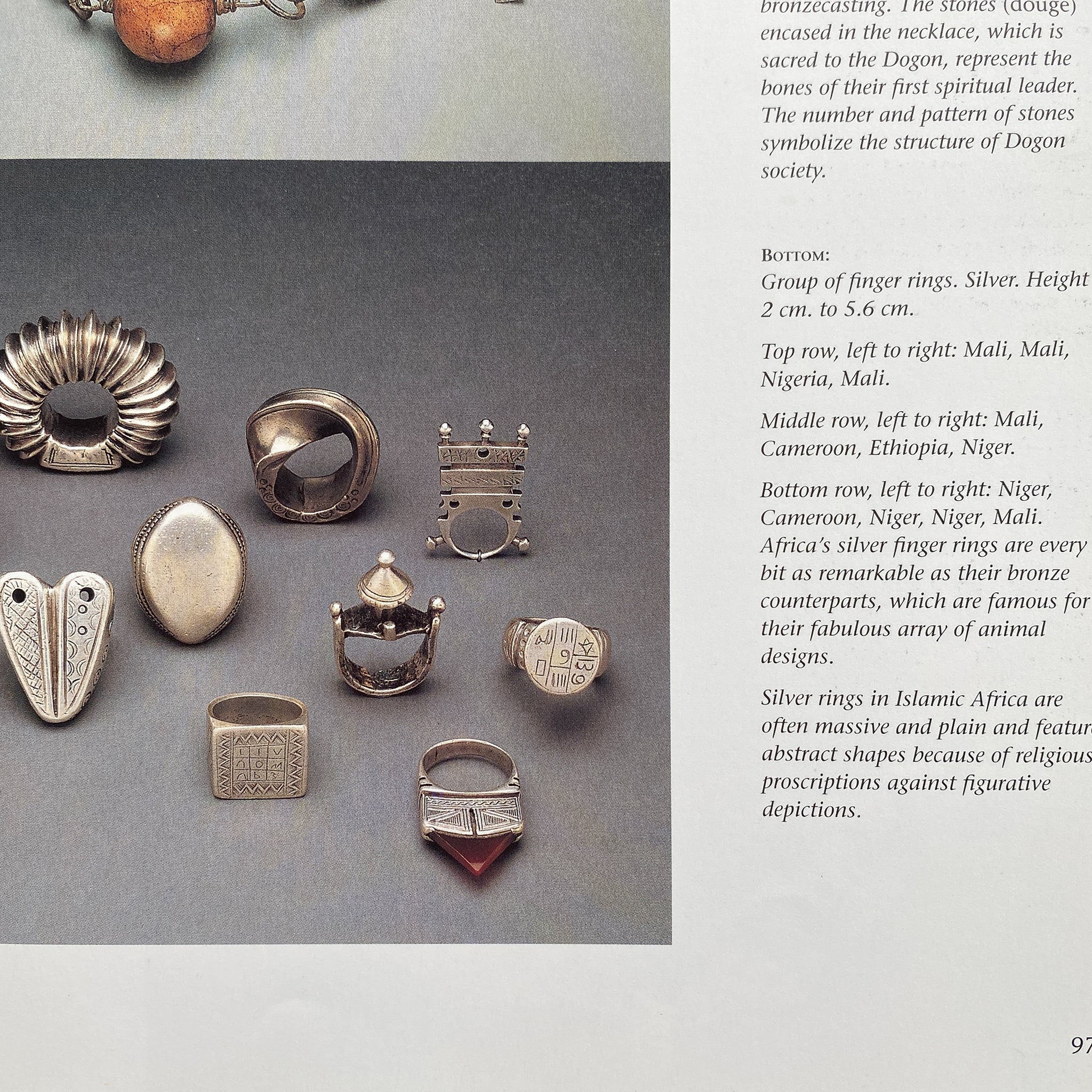 Vintage Silver Fulani Ring, Mali – MEDIUM