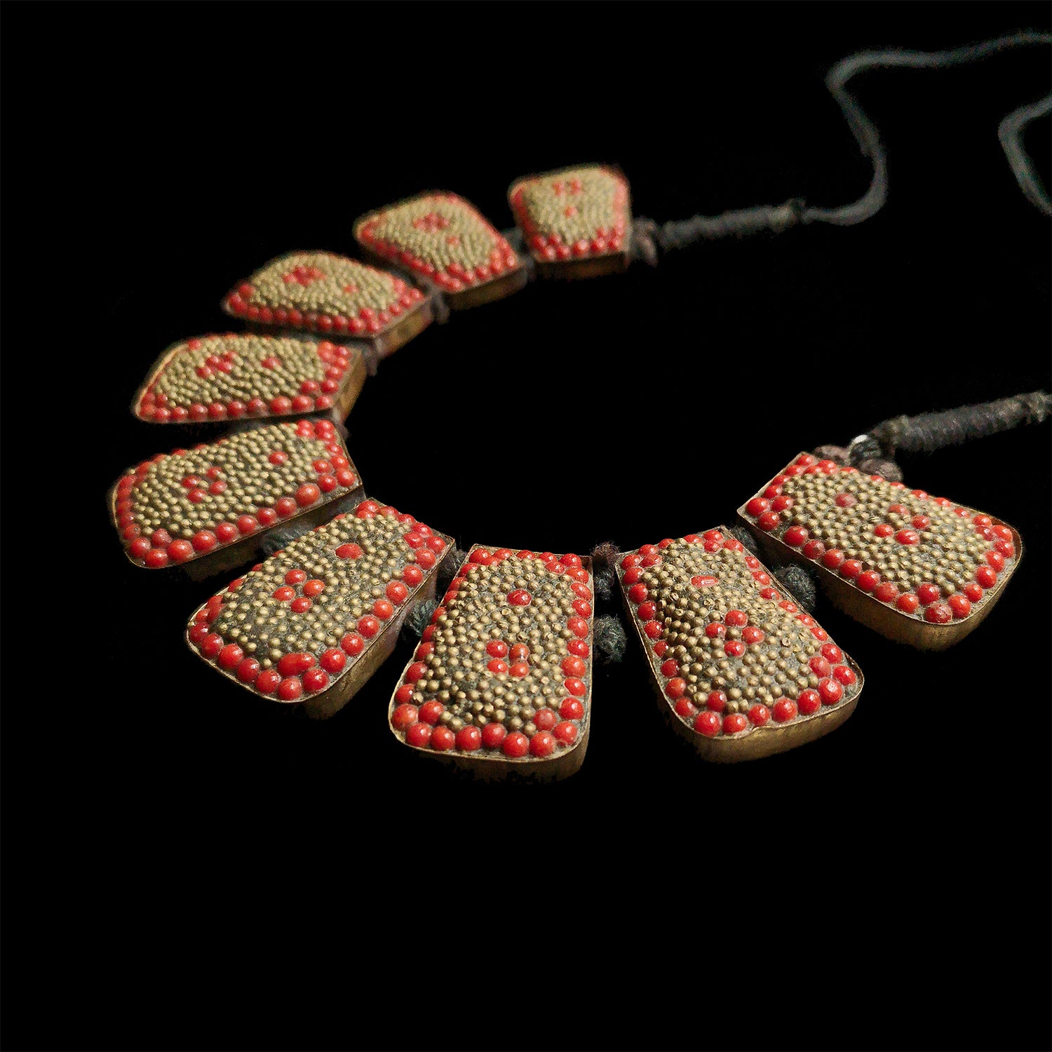 Brass Necklace from Ghana
