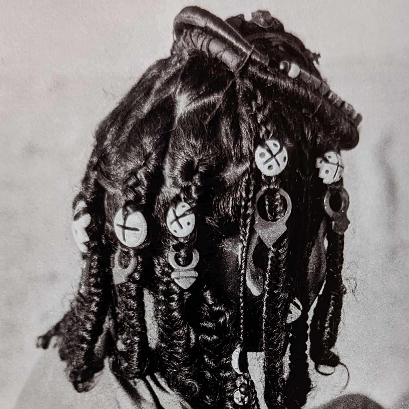 Old Tanfouk (Talhakimt) & Conus Shell Tribal Hair Adornment, North Africa