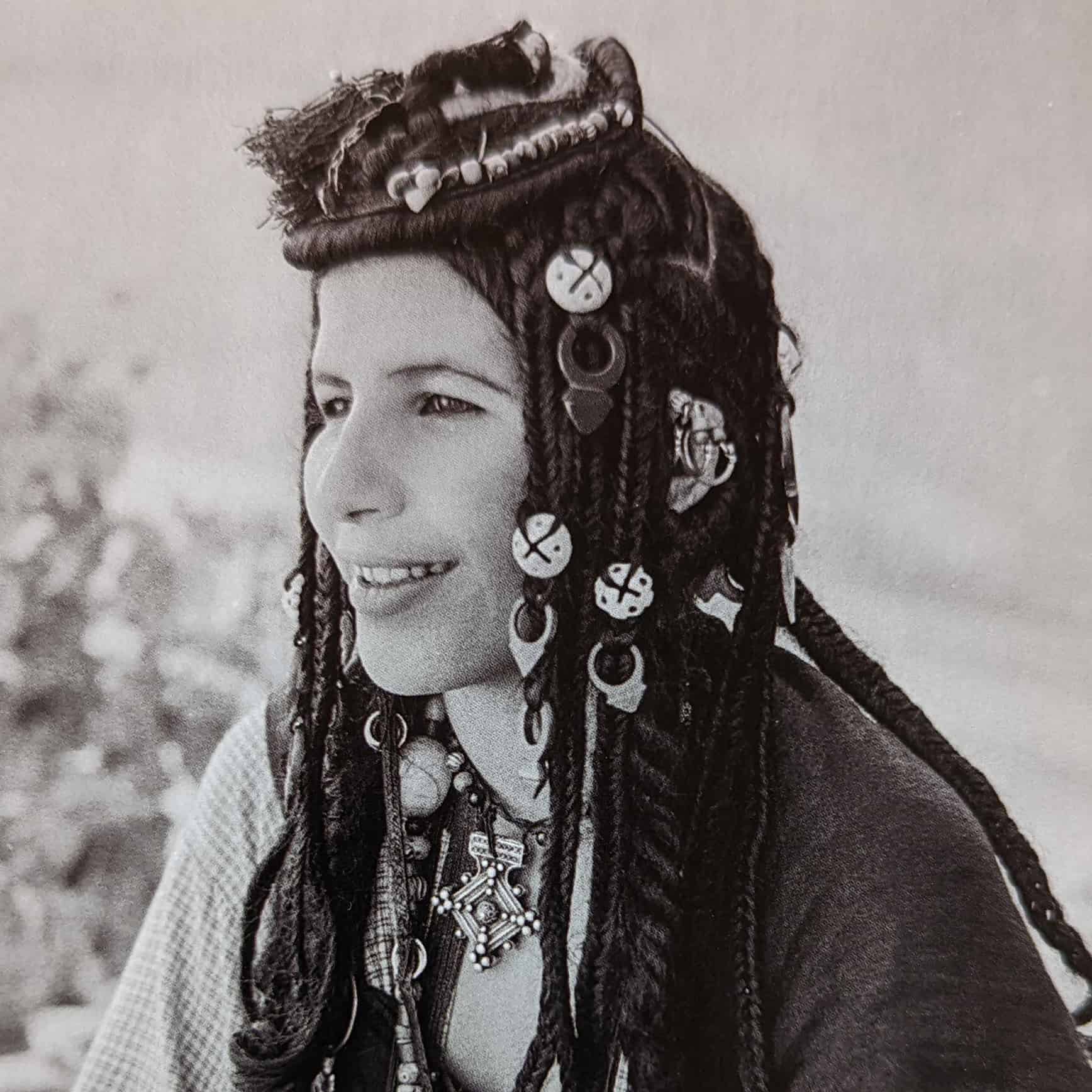 Old Tanfouk (Talhakimt) & Conus Shell Tribal Hair Adornment, North Africa