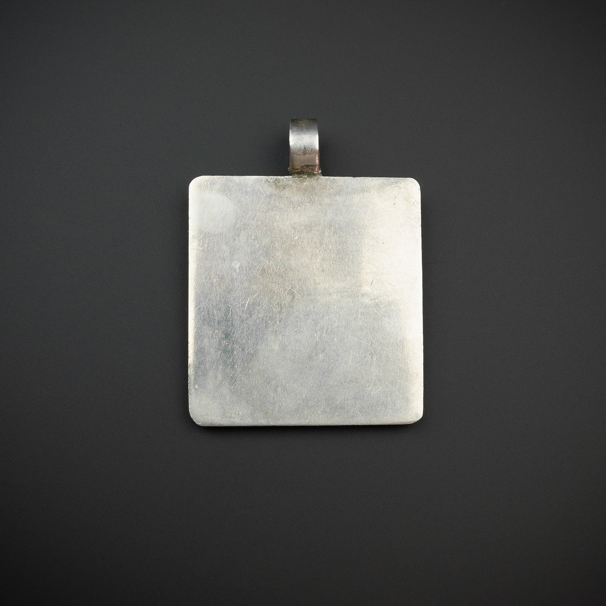 Vintage Tuareg Silver Amulet Pendant, Mauritania