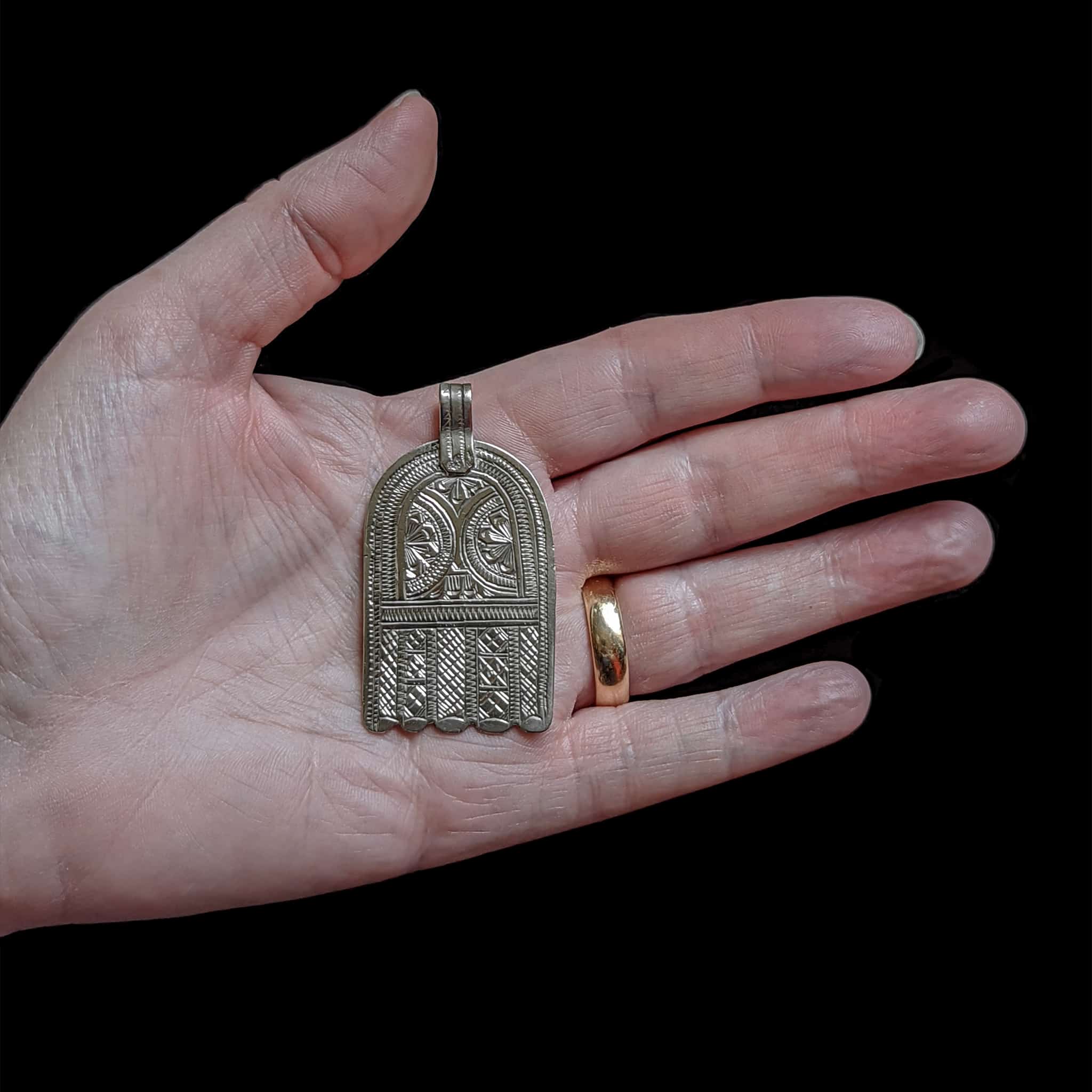 Old and Rare Moroccan Khamsa (Hamsa) from Azzemour
