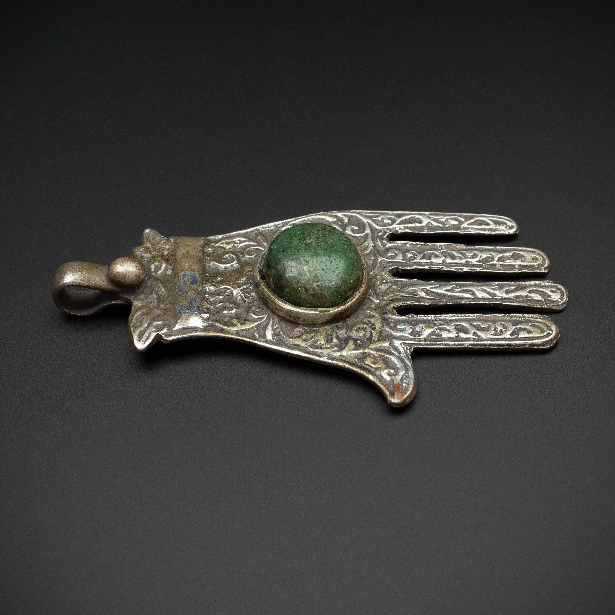 Old Moroccan Silver Khamsa (Hamsa)