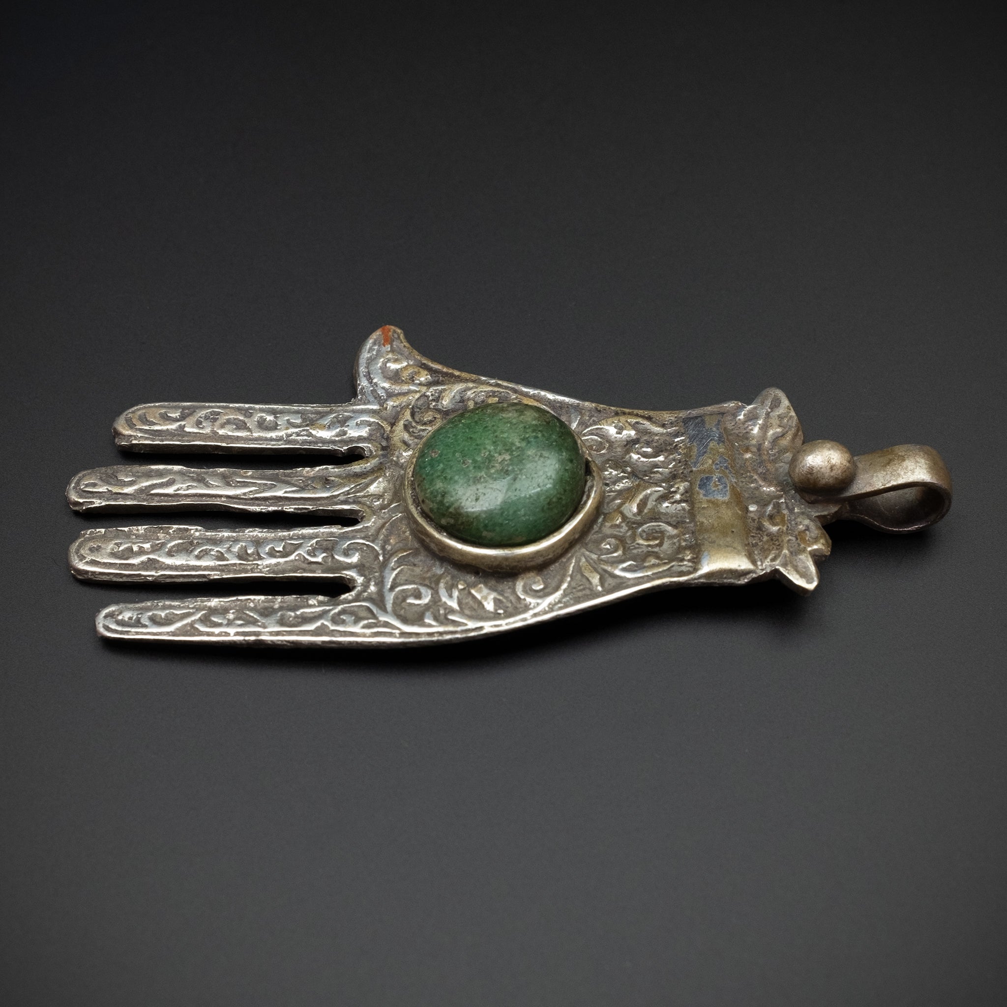 Old Moroccan Silver Khamsa (Hamsa)