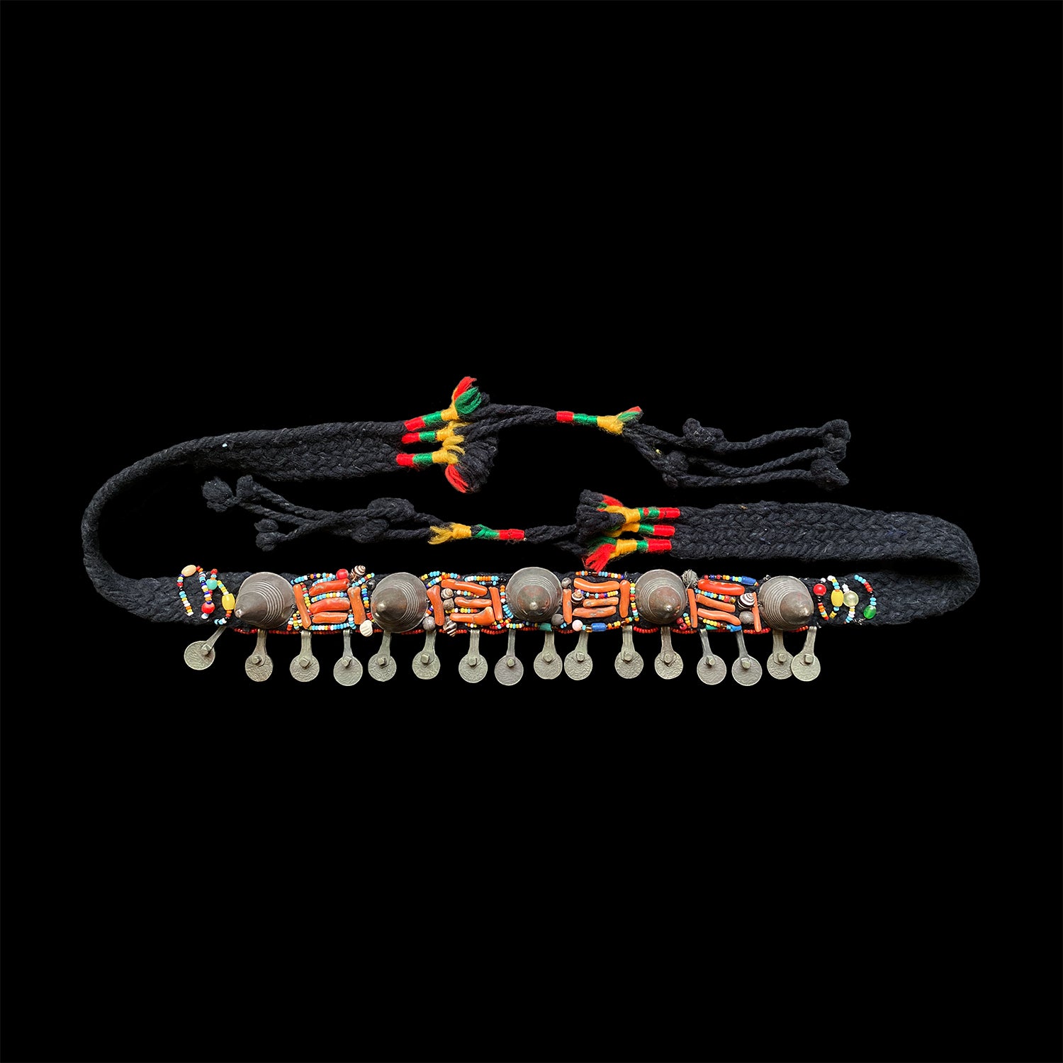 Rare antique tribal headdress from Aït Baamrane, Morocco