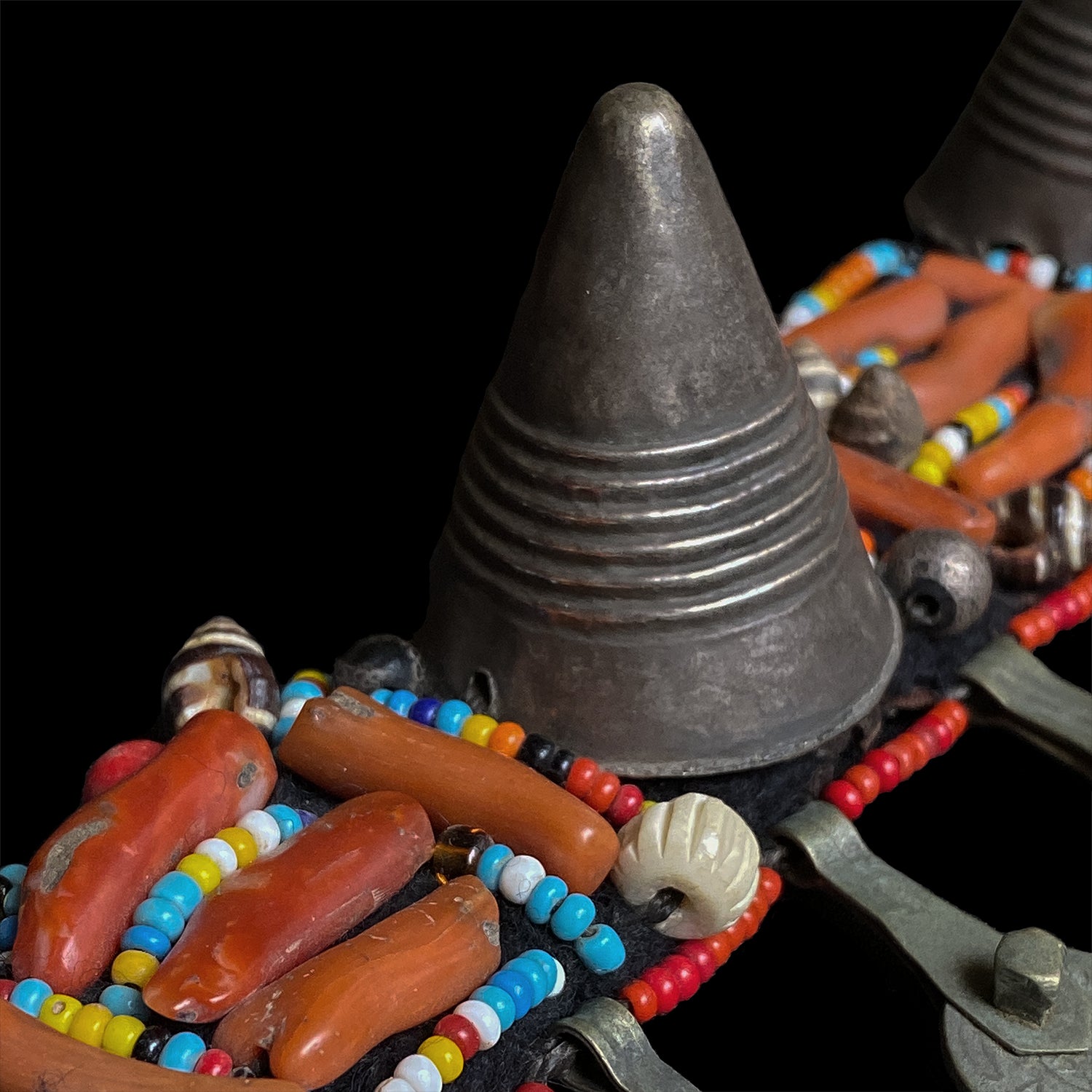 Rare antique tribal headdress from Aït Baamrane, Morocco