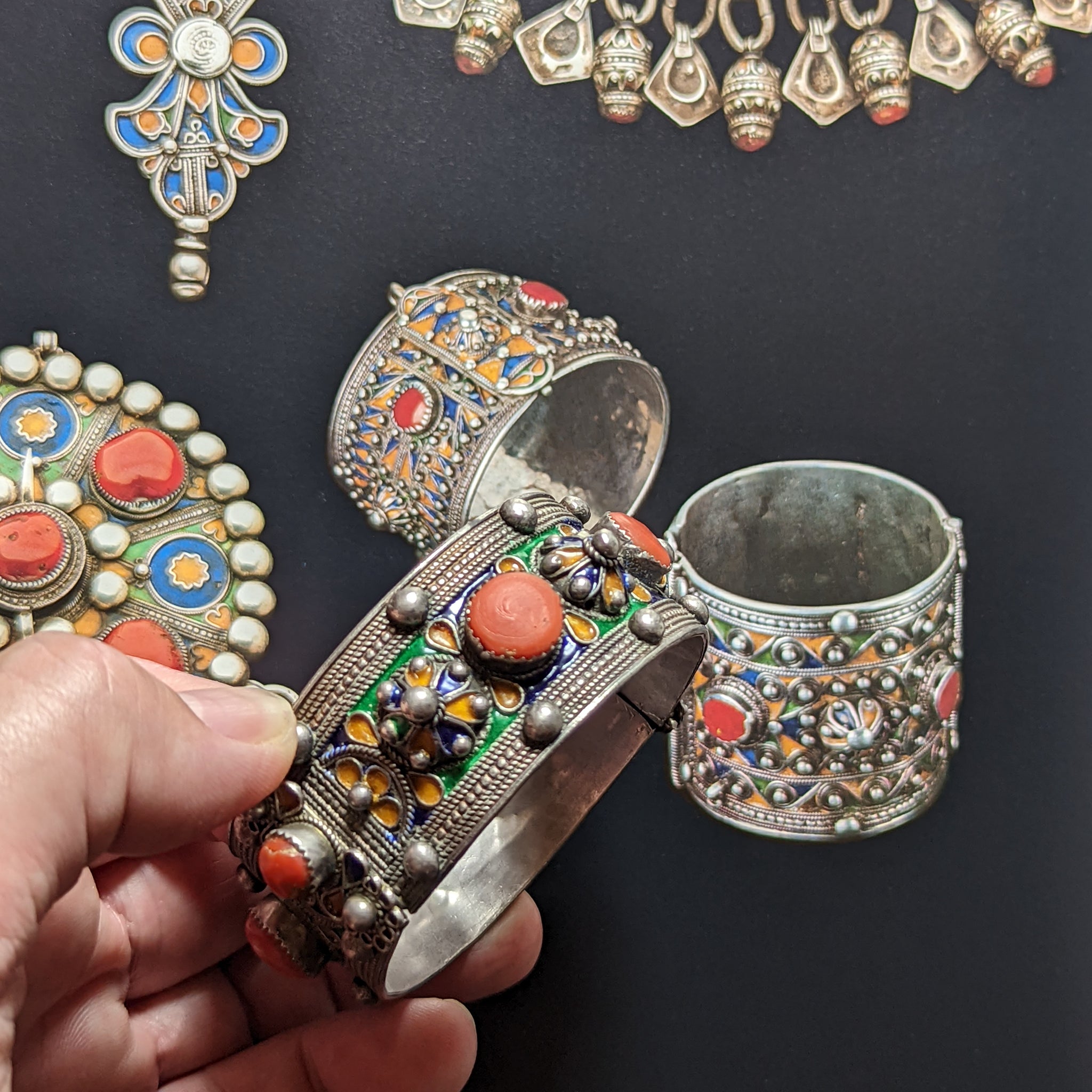 Silver Bracelets from Kabylie | Vintage Ethnic Jewellery | Berber Jewellery