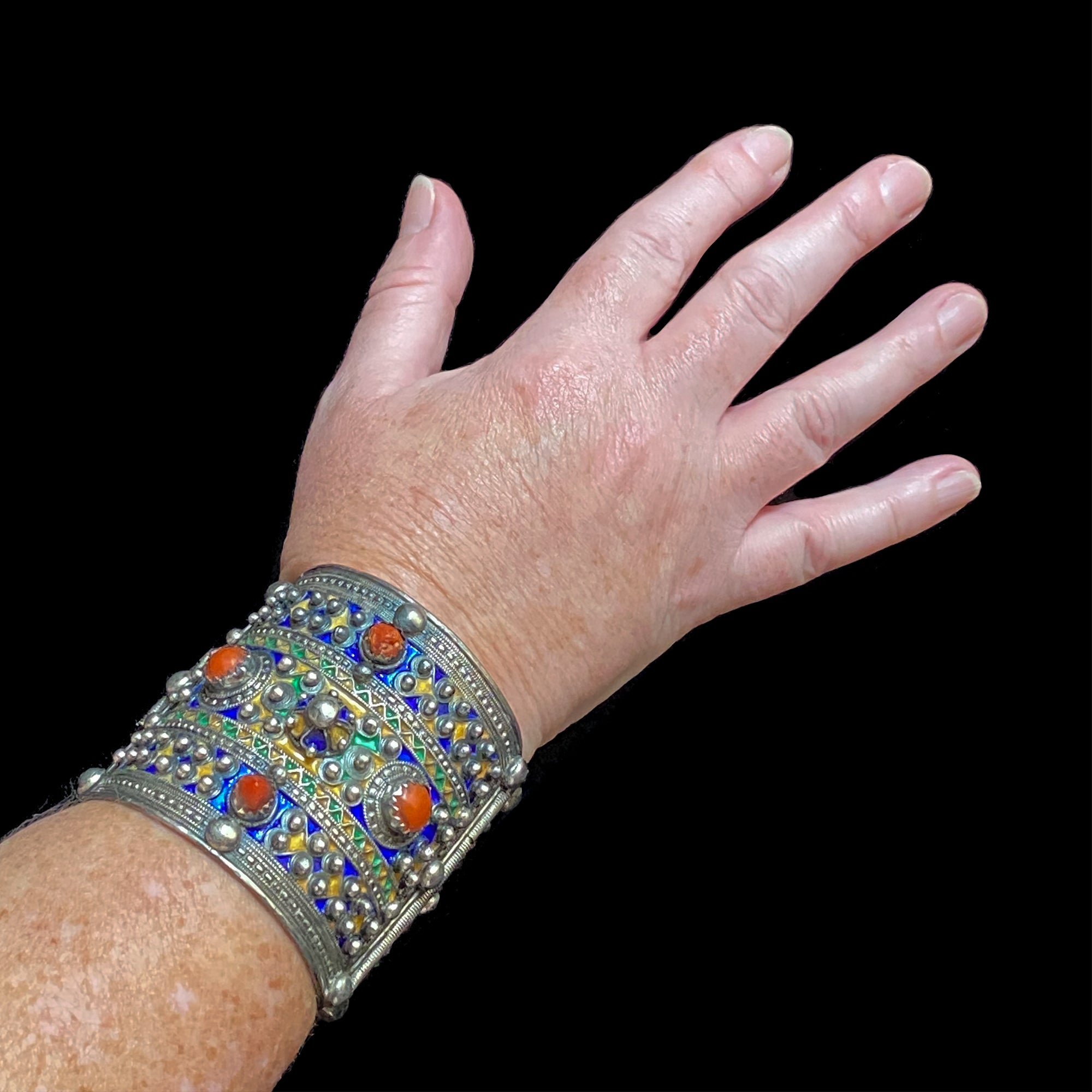 Vintage Silver Bracelet from Kabylie