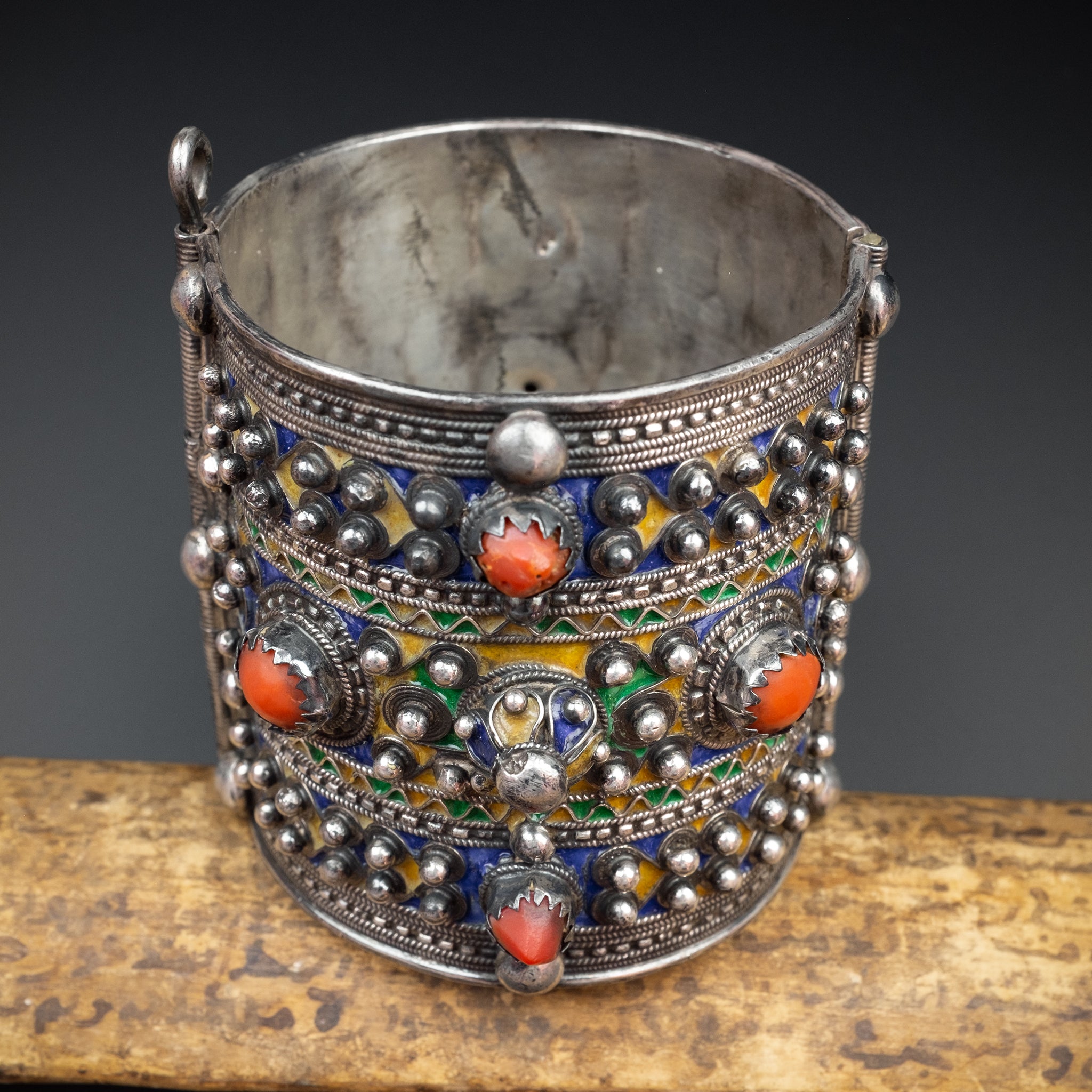 Vintage Silver Kabyle Bracelet, Algeria