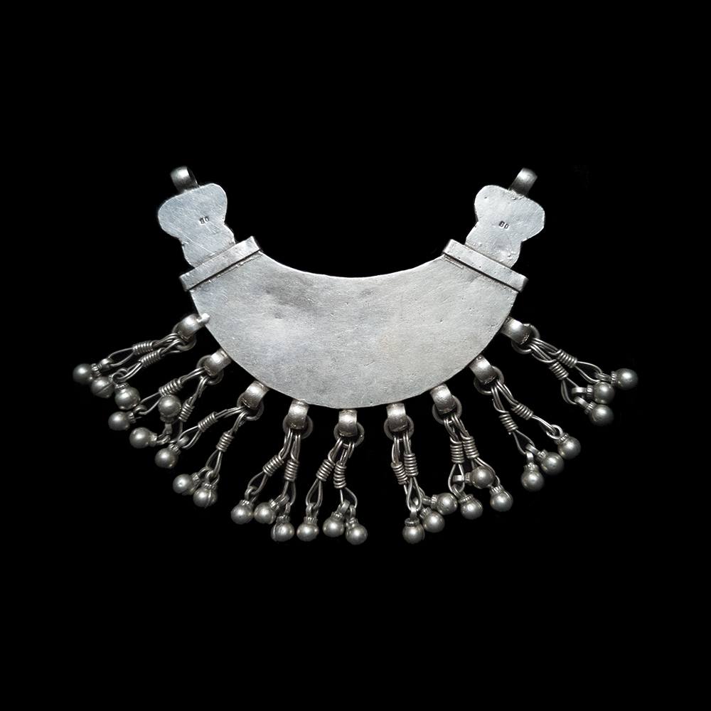 Vintage Silver Pendant from Kashmir | Vintage Ethnic Jewellery