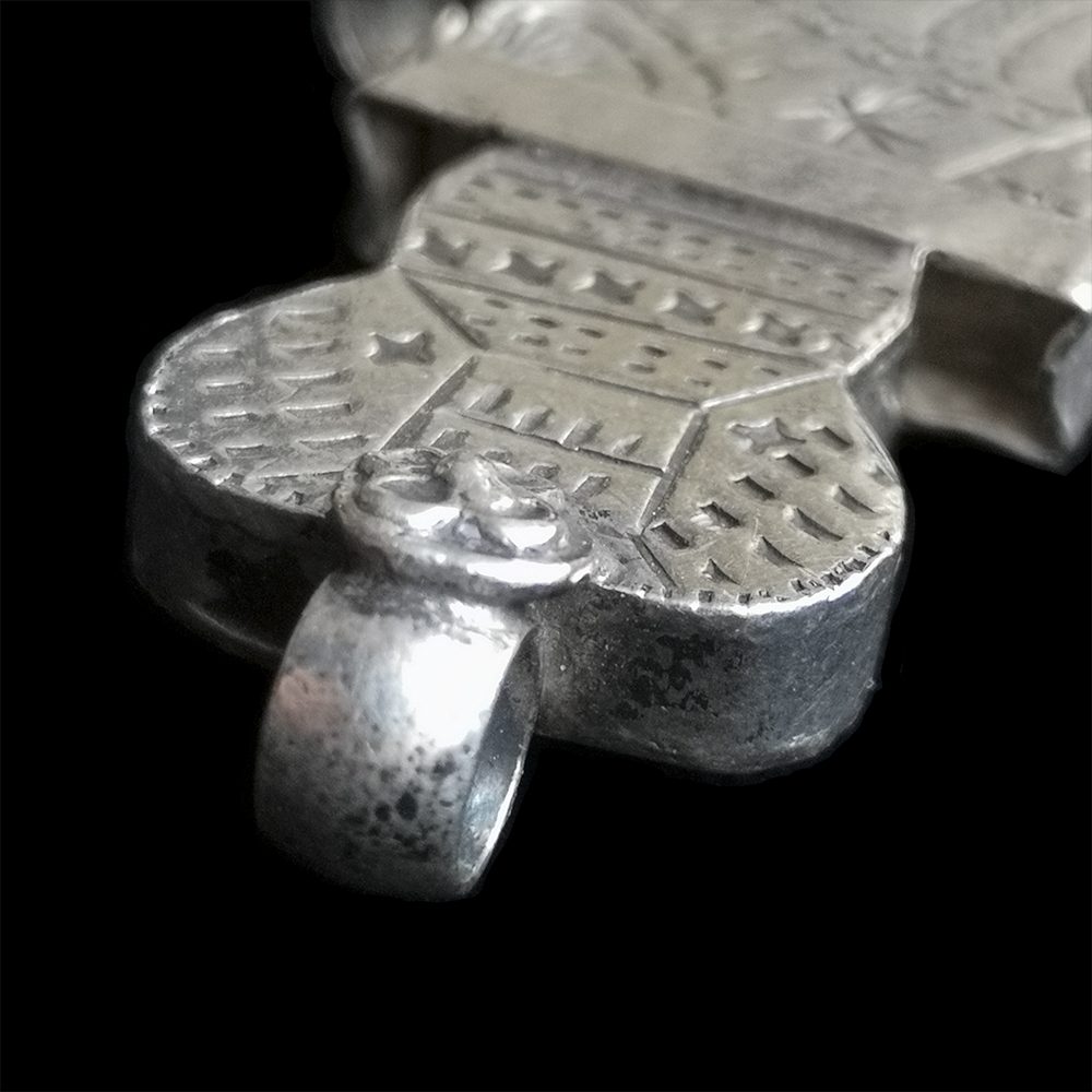 Vintage Silver Pendant from Kashmir | Vintage Ethnic Jewellery