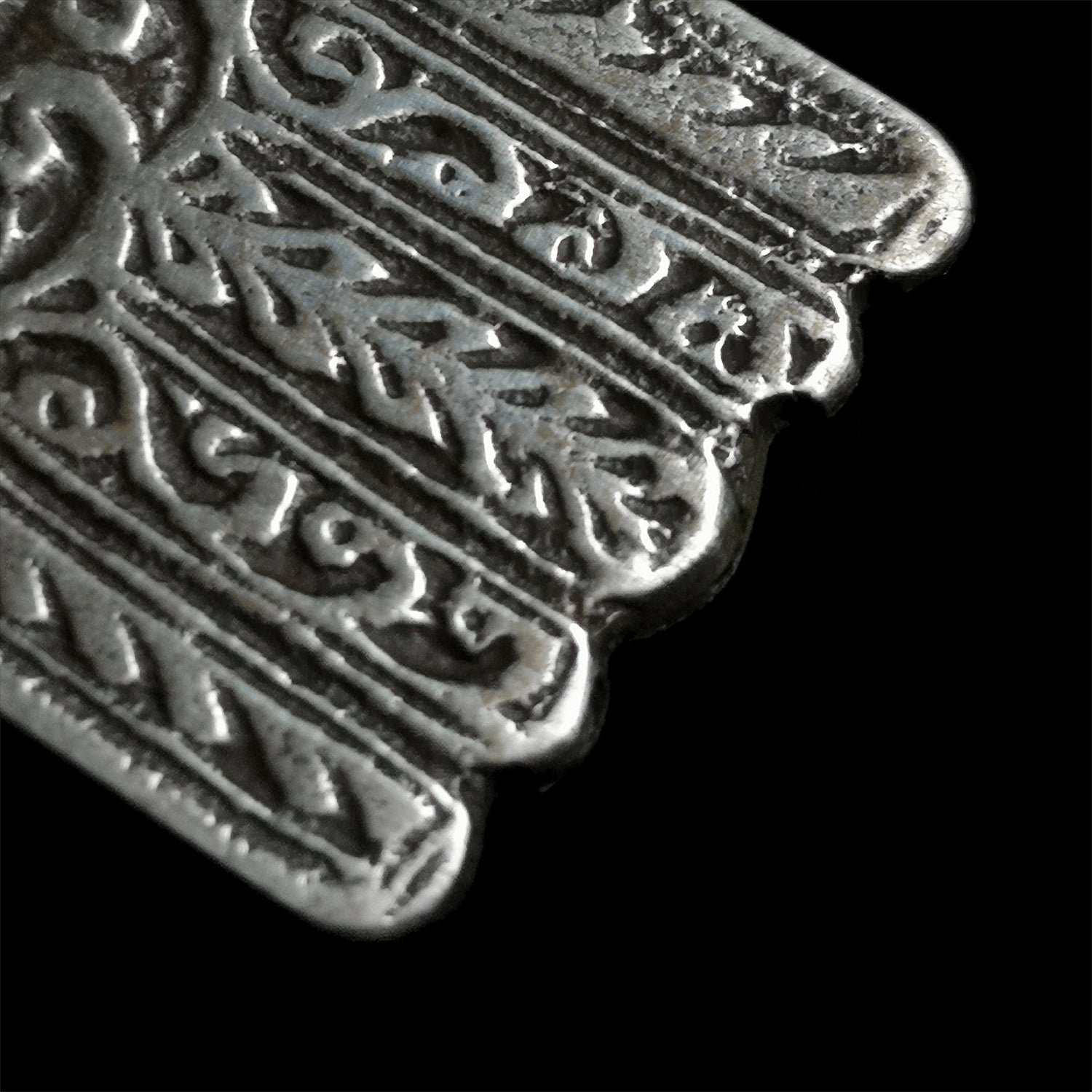 Vintage khamsa pendant from Essaouira, Morocco