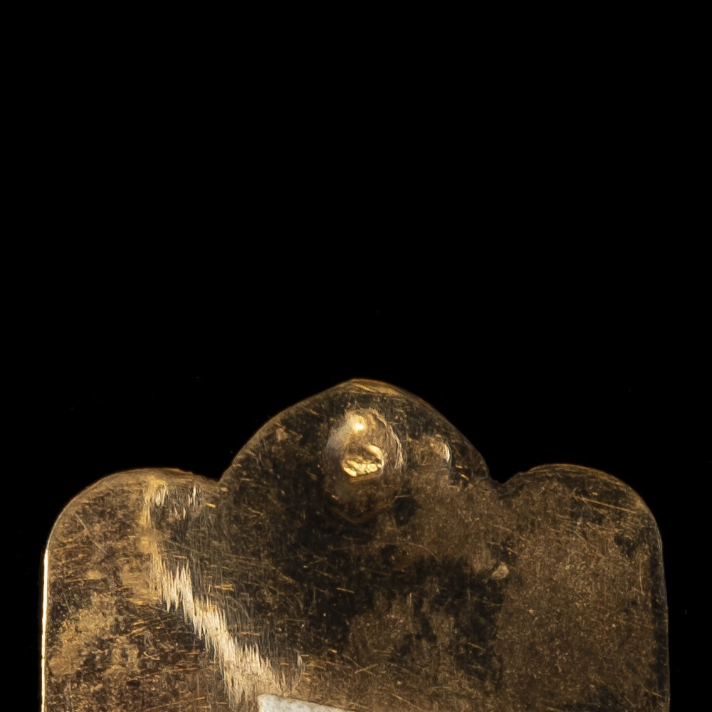 Vintage 18-carat gold khamsa pendant from Morocco