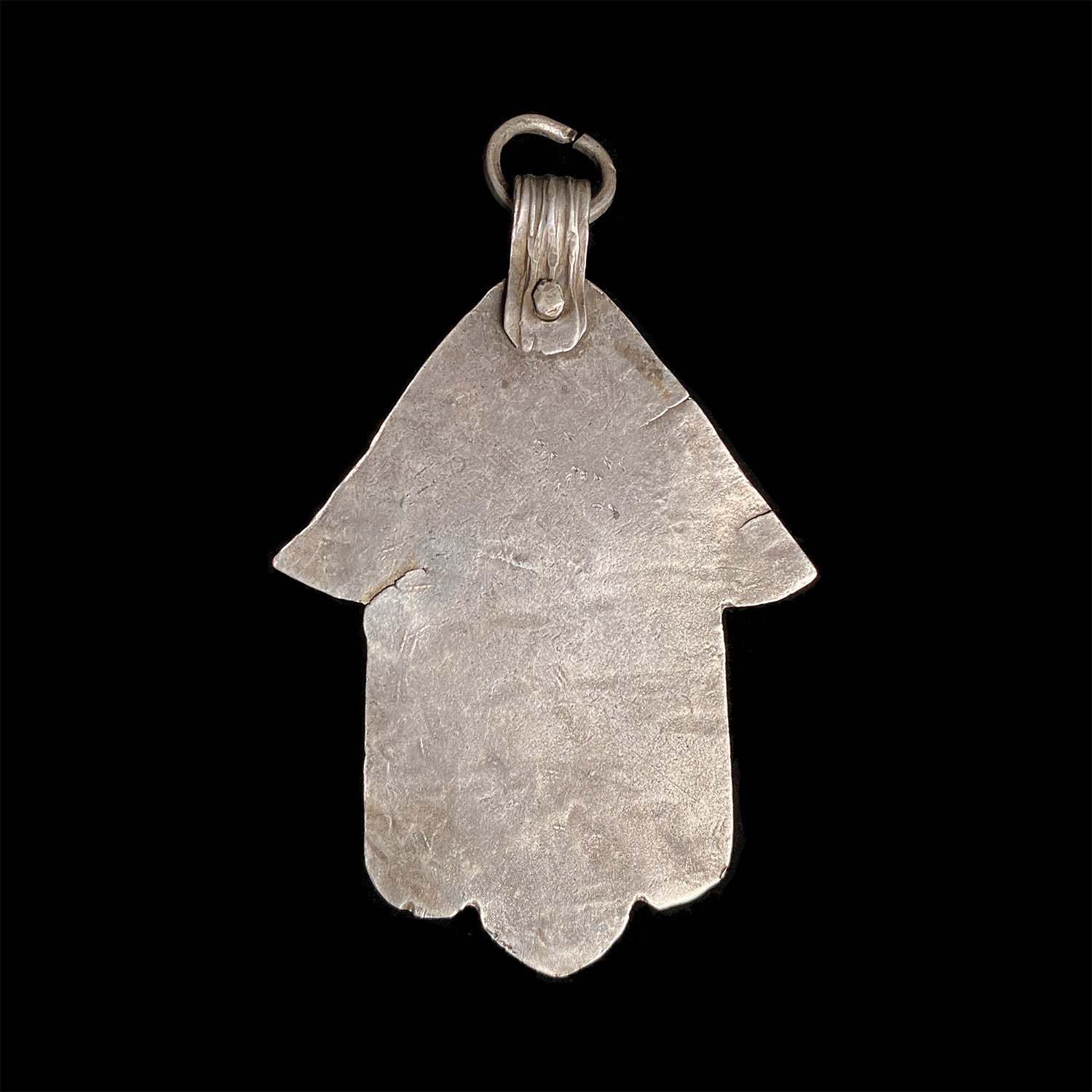 Vintage khamsa pendant from Essaouira, Morocco - medium