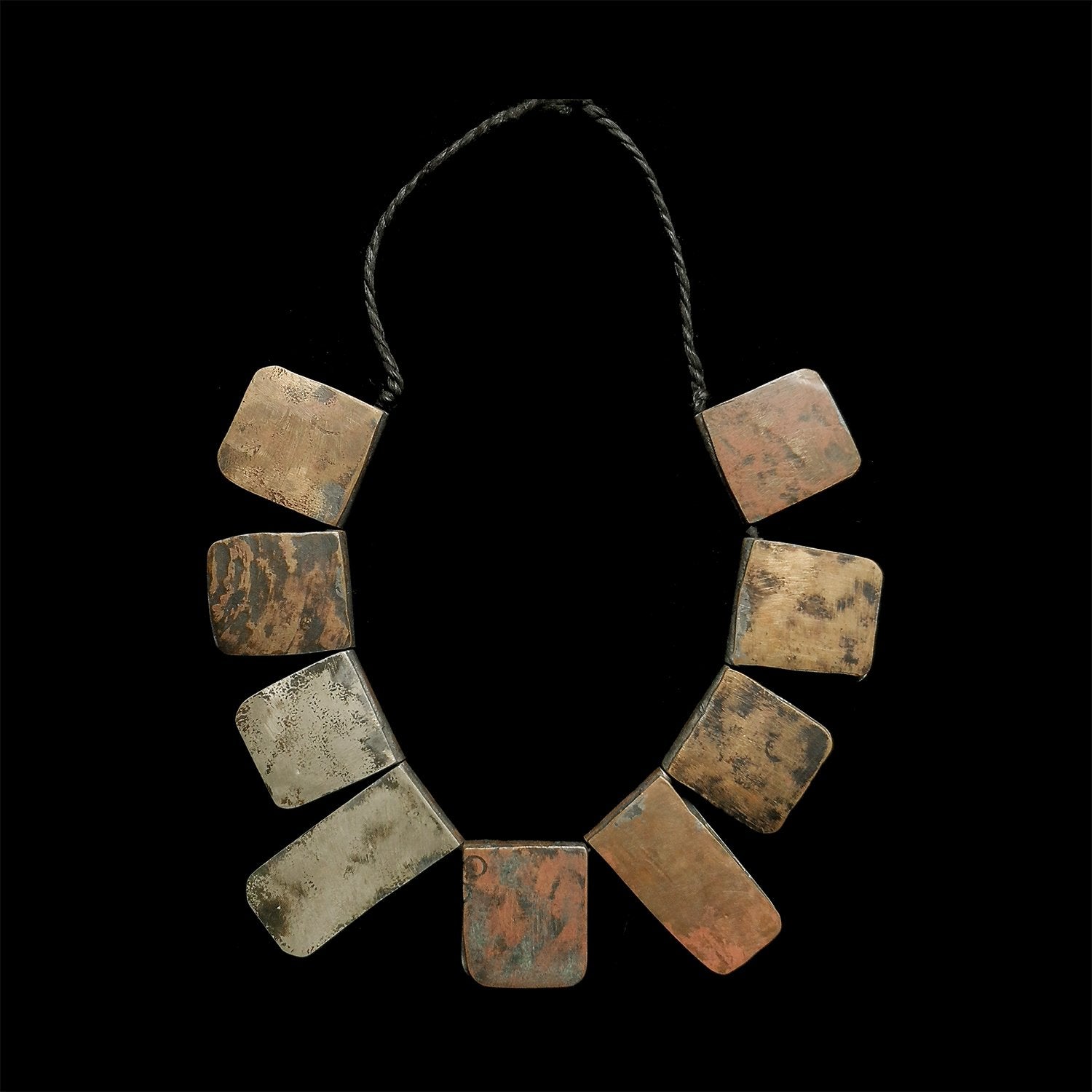 Old Berber Silver, Brass & Enamel Kitab Amulet Boxes
