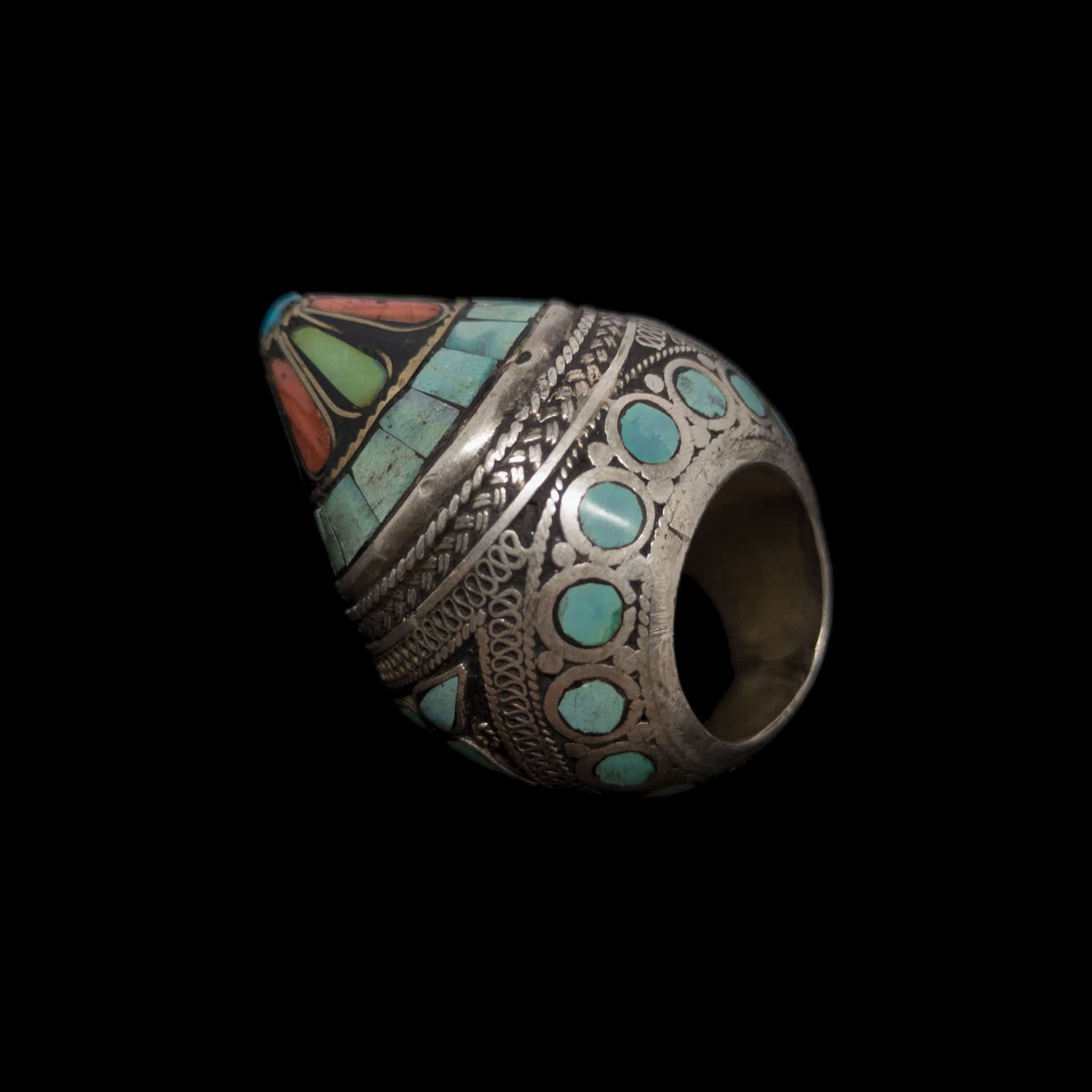 Vintage Afghanistani Kuchi Ring | Vintage Ethnic Jewellery