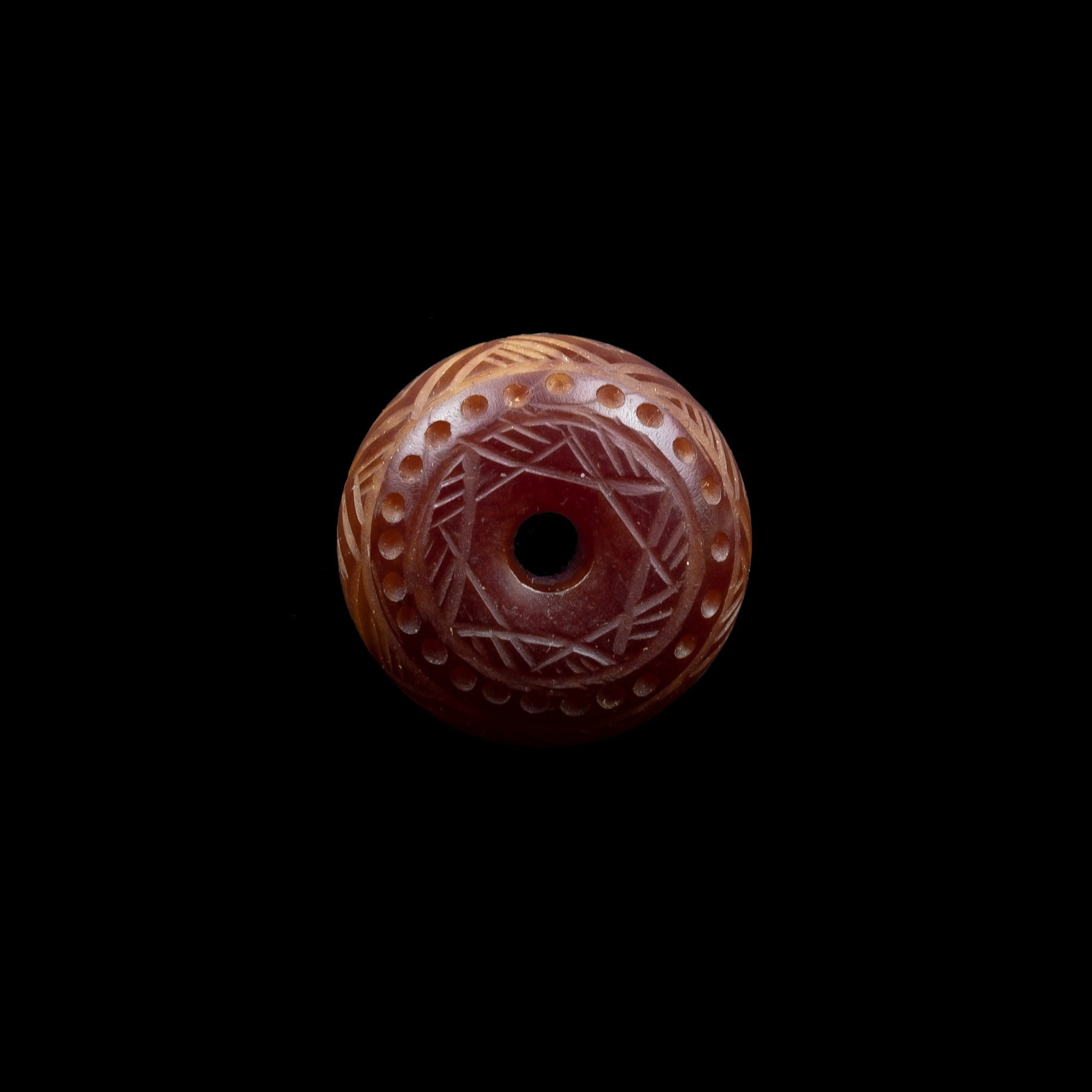 Moroccan Phenolic Resin Bead - 323