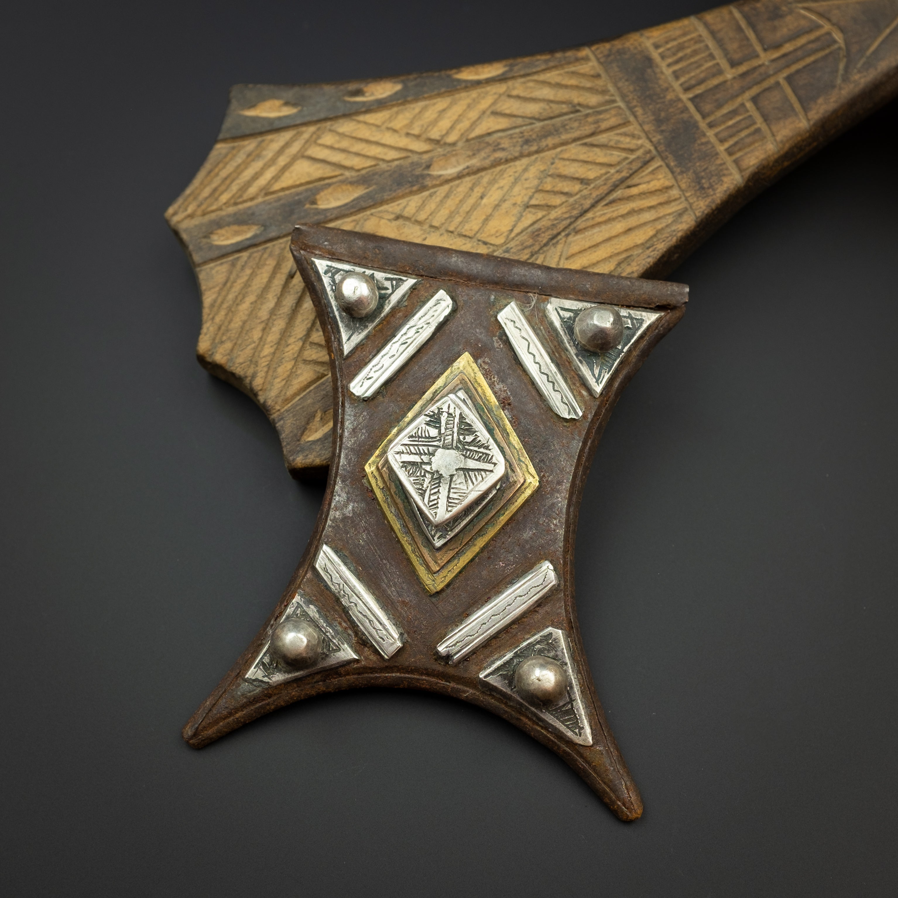 Old Traditional Tuareg Tcherot Amulet