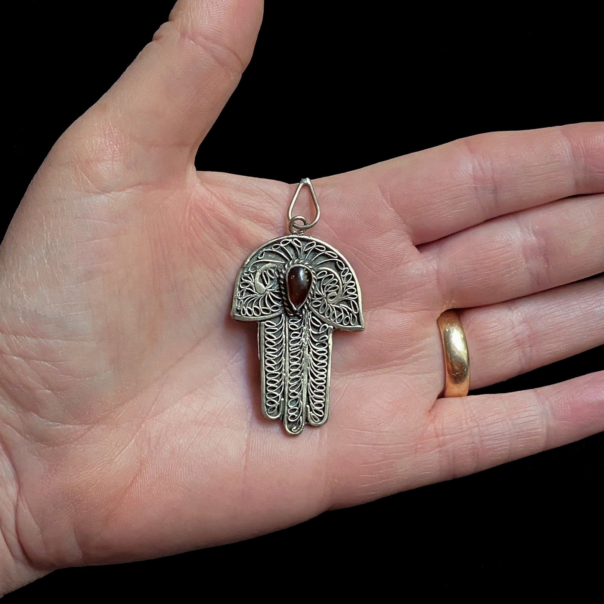 Old and Rare Moroccan 'Hand of Fatima' Khamsa (Hamsa)