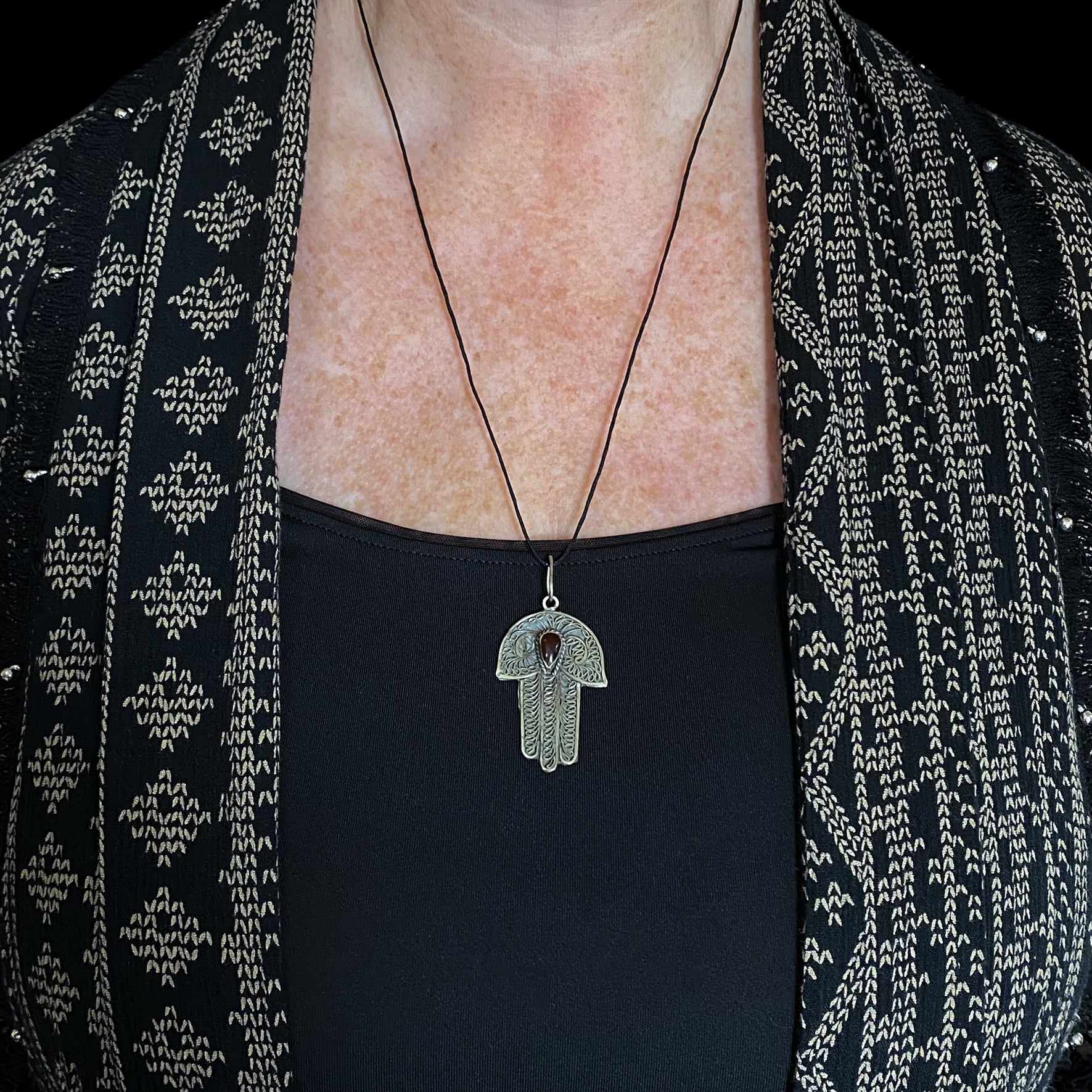 Old and Rare Moroccan 'Hand of Fatima' Khamsa (Hamsa)