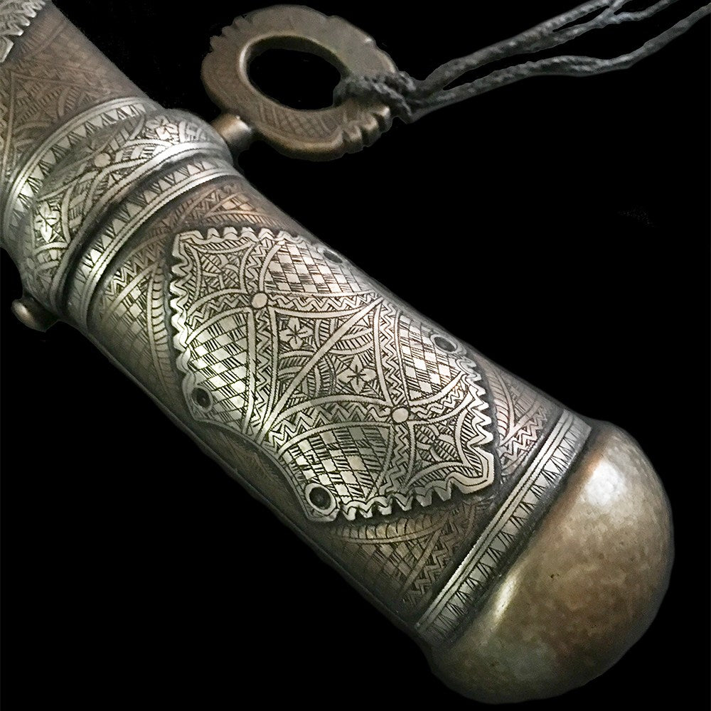 Vintage Moroccan Gunpowder Flask | Vintage Ethnic Jewellery