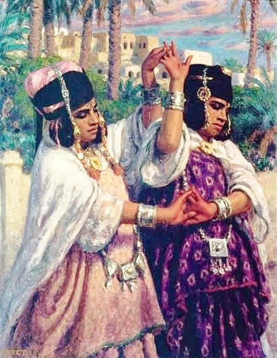 Danseuses de Ouled Naïl by Etienne Dinet