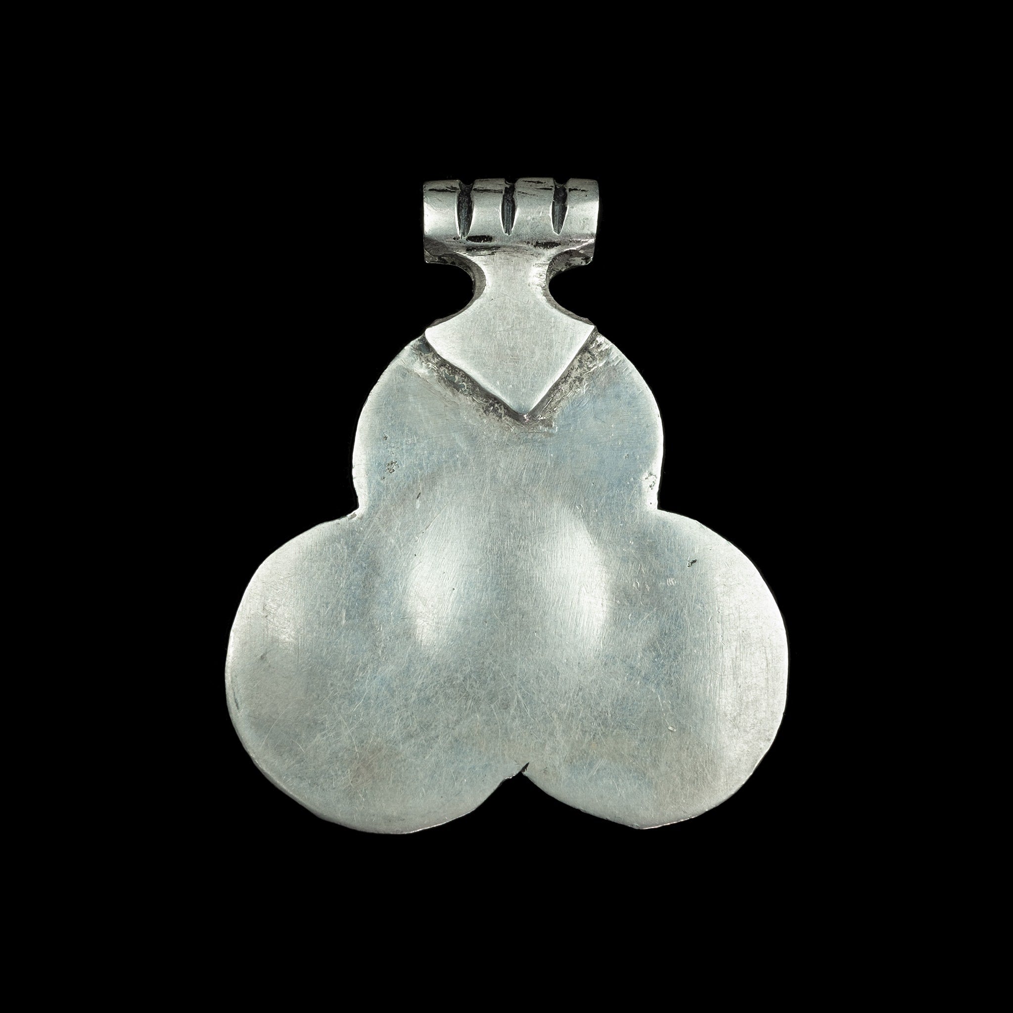 Silver 'Foulet' Hamsa Pendant from Fez | Vintage Ethnic Jewellery