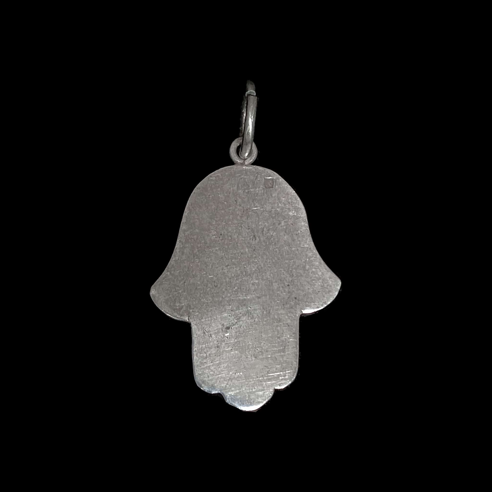 Hallmarked Moroccan Berber Silver 'Hand of Fatima' Khamsa (Hamsa) 