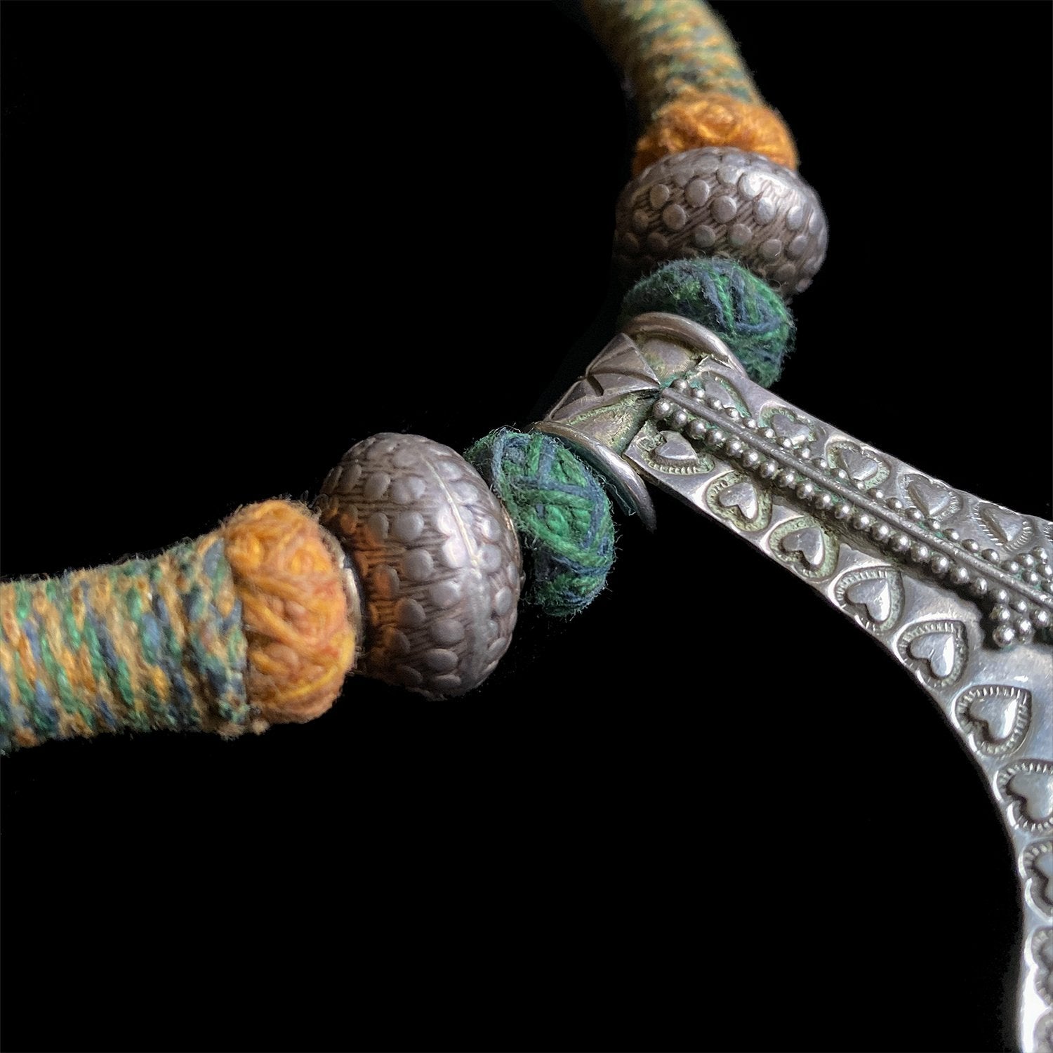 Silver pendant necklace from Jaipur