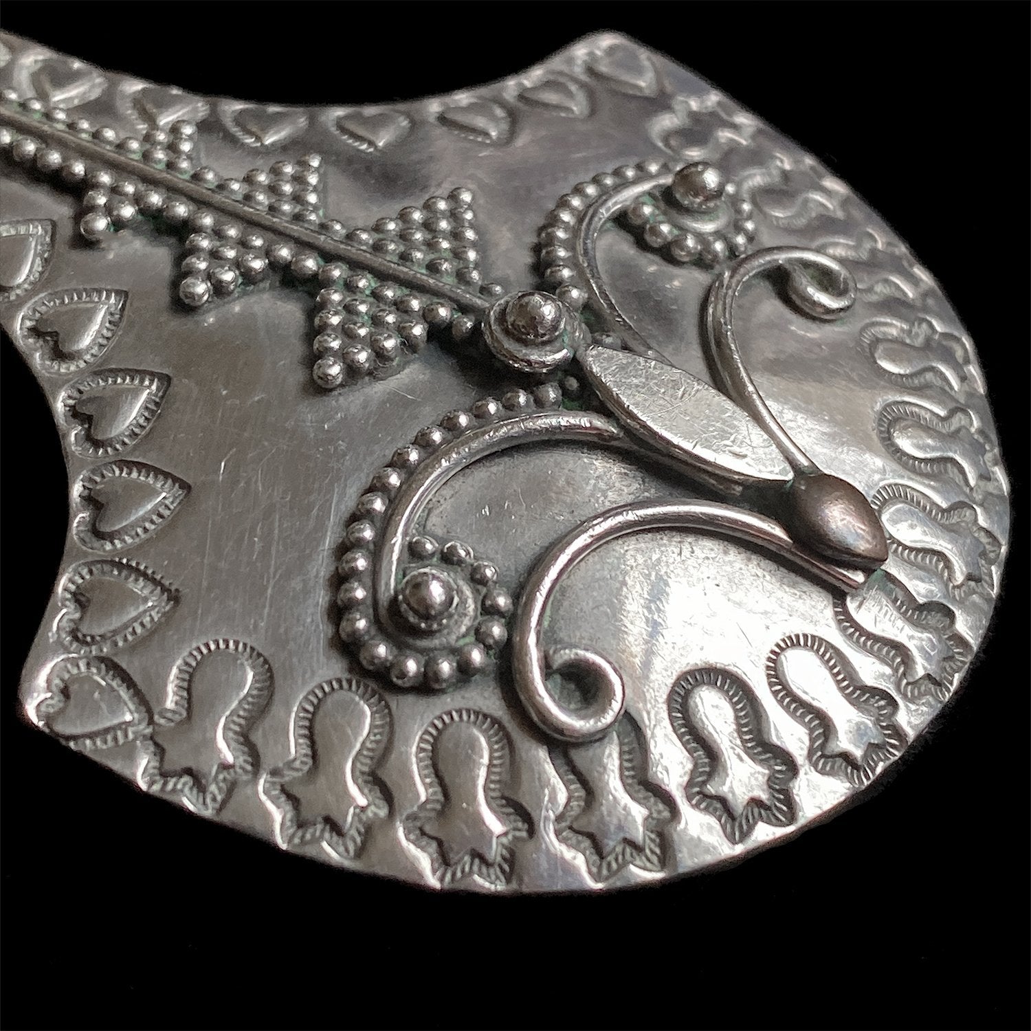 Silver pendant necklace from Jaipur