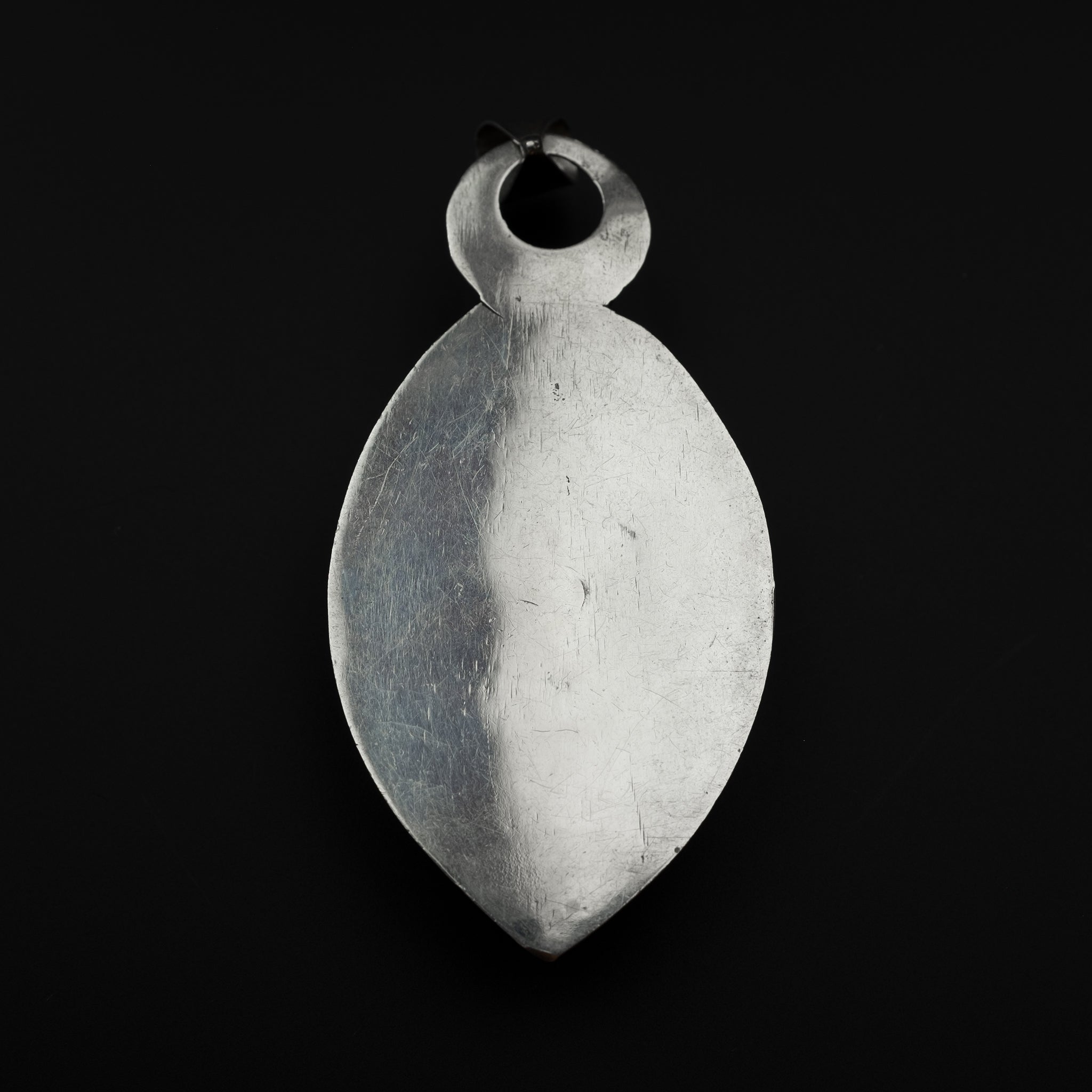 Silver and Ebony Tuareg Pendant, Mali