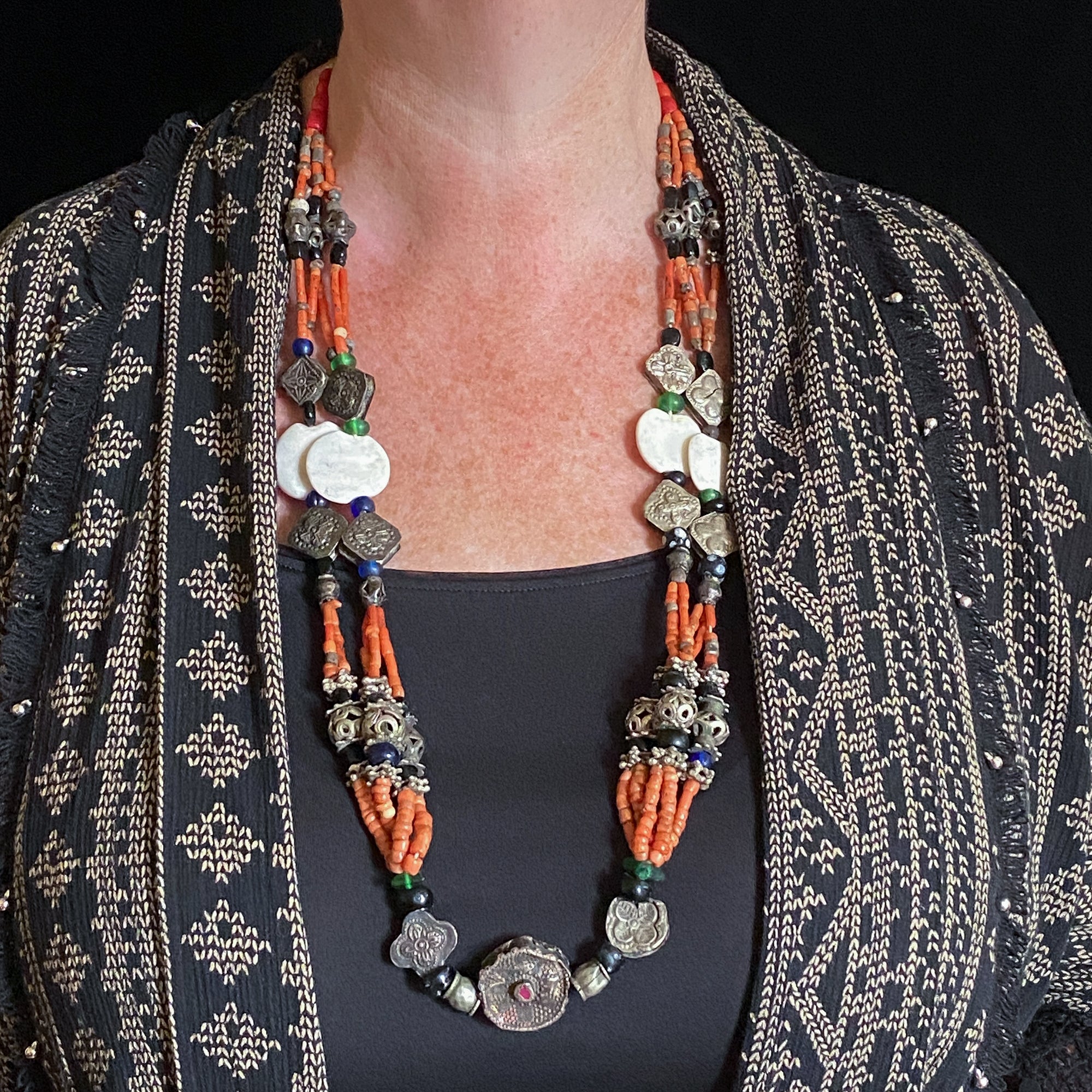 Old Tajik Wedding Necklace – Rare