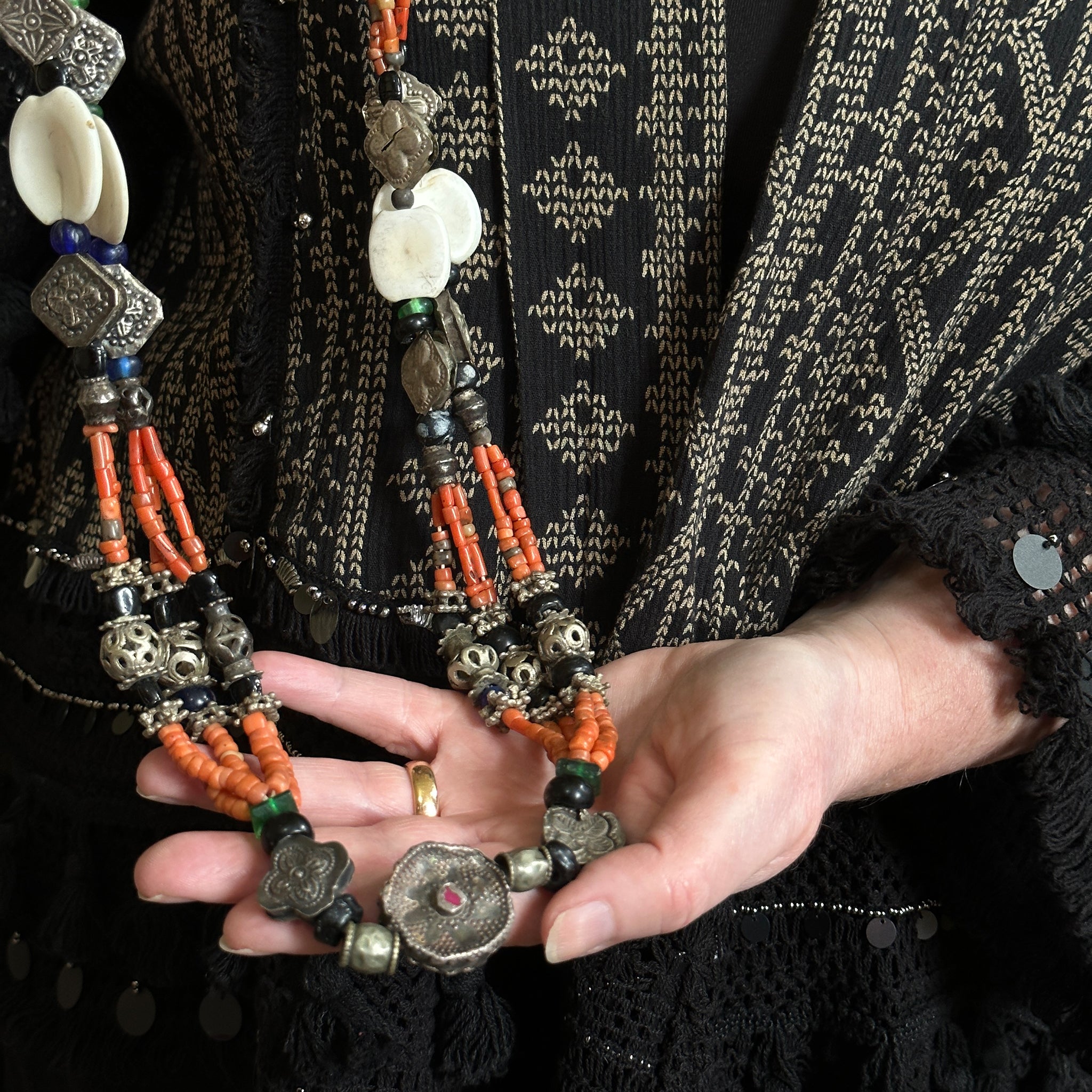 Old Tajik Wedding Necklace – Rare