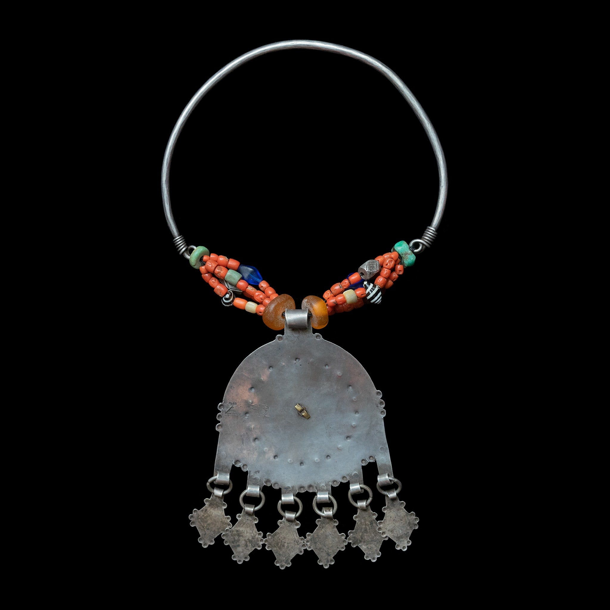 Berber Temporal Adornment | Vintage Ethnic Jewellery