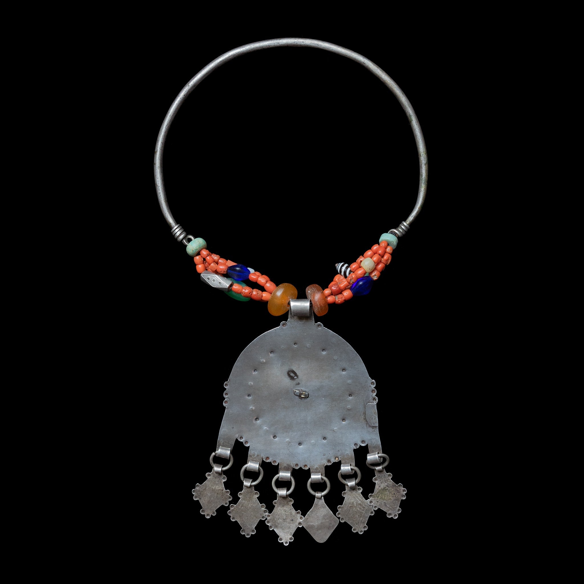 Berber Temporal Adornment | Vintage Ethnic Jewellery