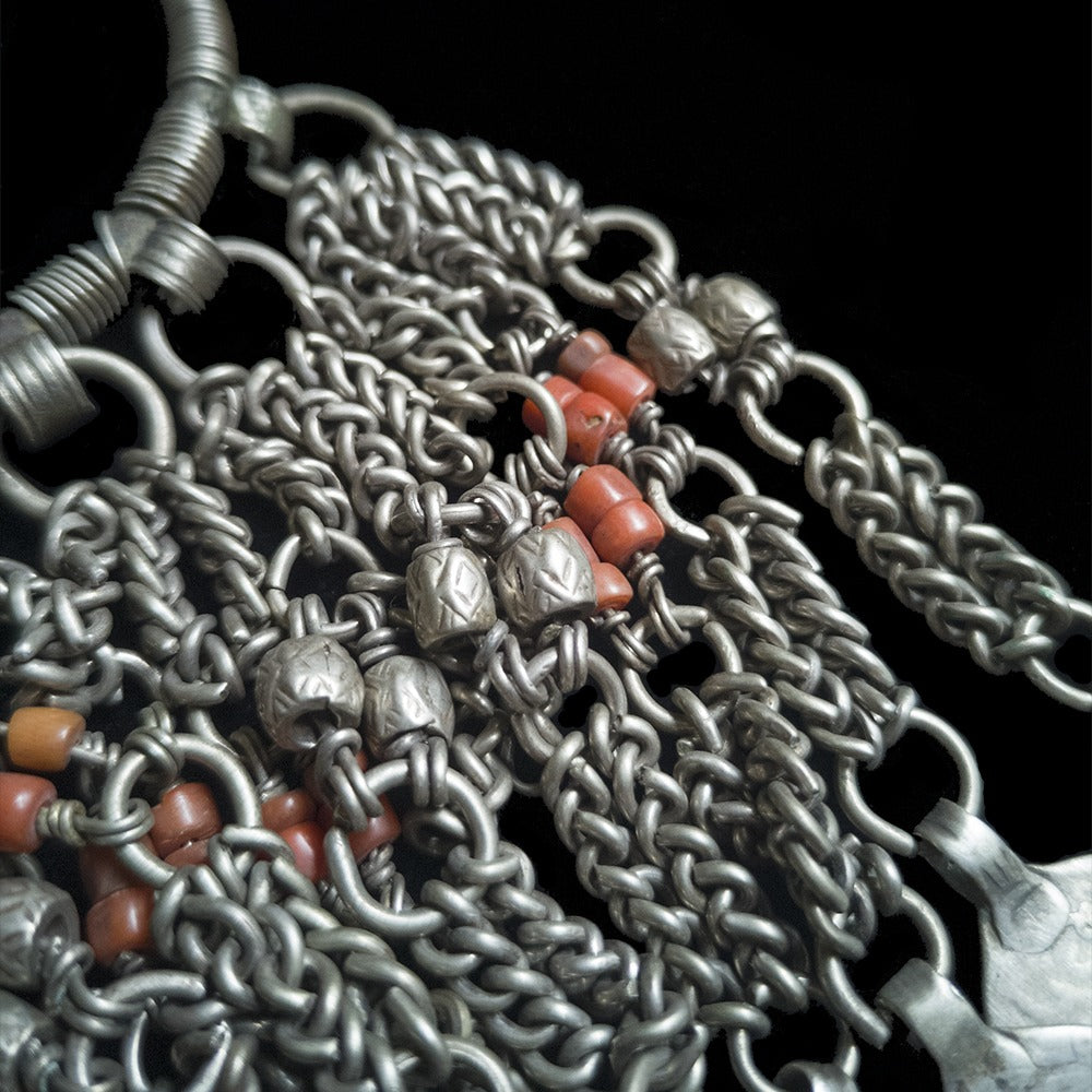 Berber Jewellery | Antique Silver Earrings from Morocco