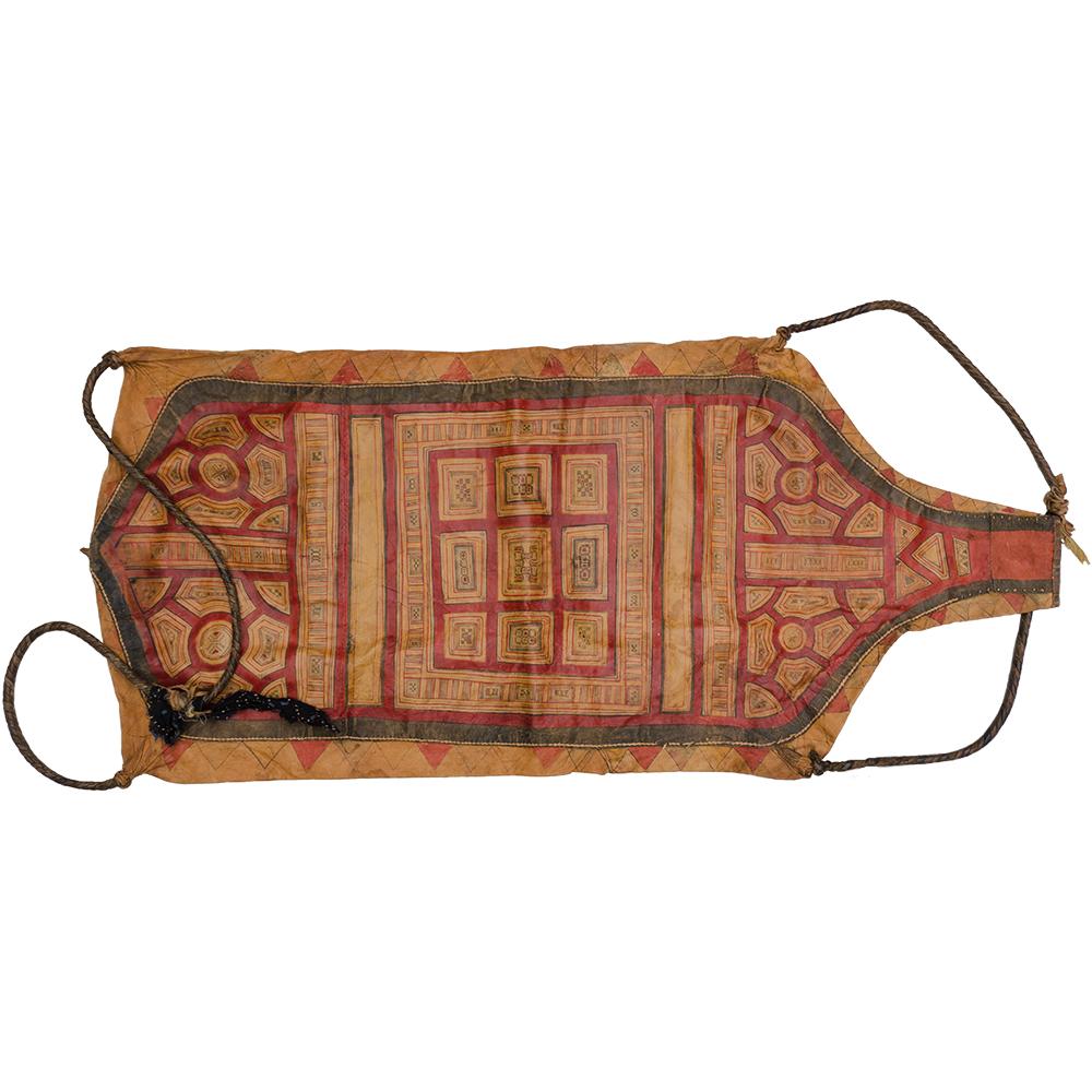 Vintage Tuareg leather camel bag